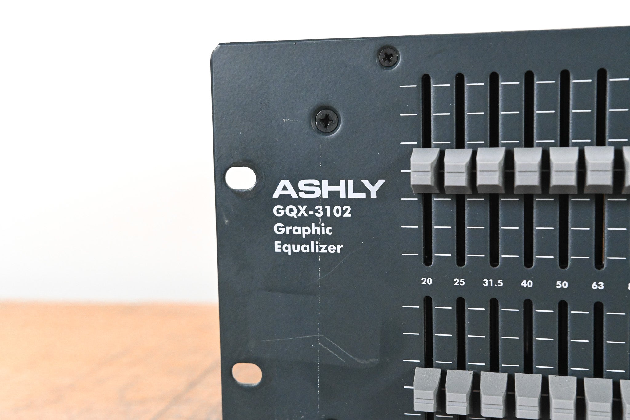 Ashly GQX-3102 2-Channel 31-Band Graphic Equalizer