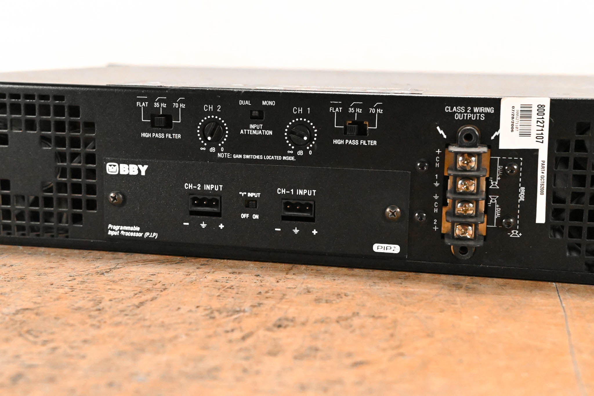 Crown CTs 2000 2-Channel 1000W Power Amplifier