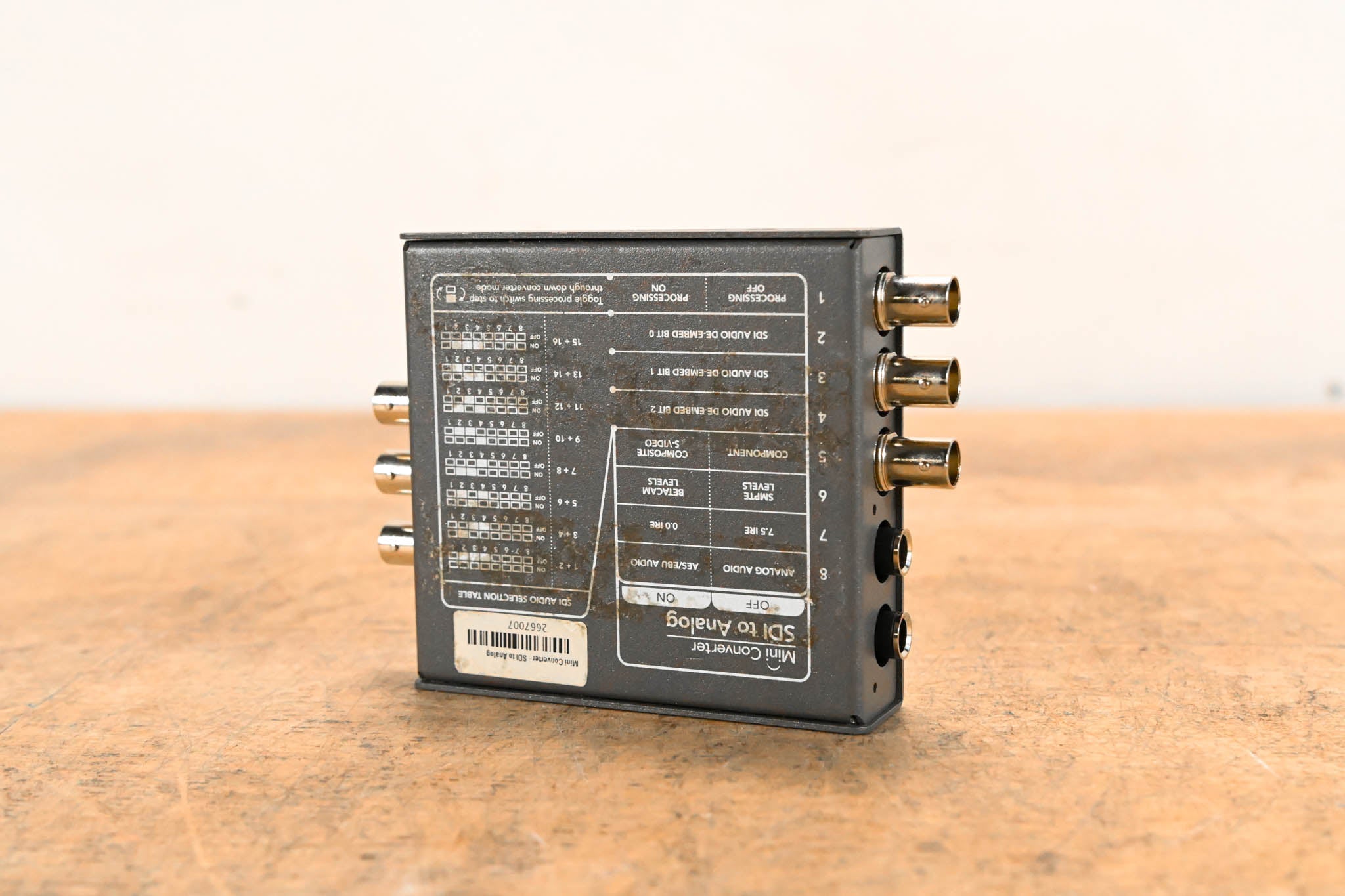 Blackmagic Design Mini Converter SDI to Analog (NO POWER SUPPLY)