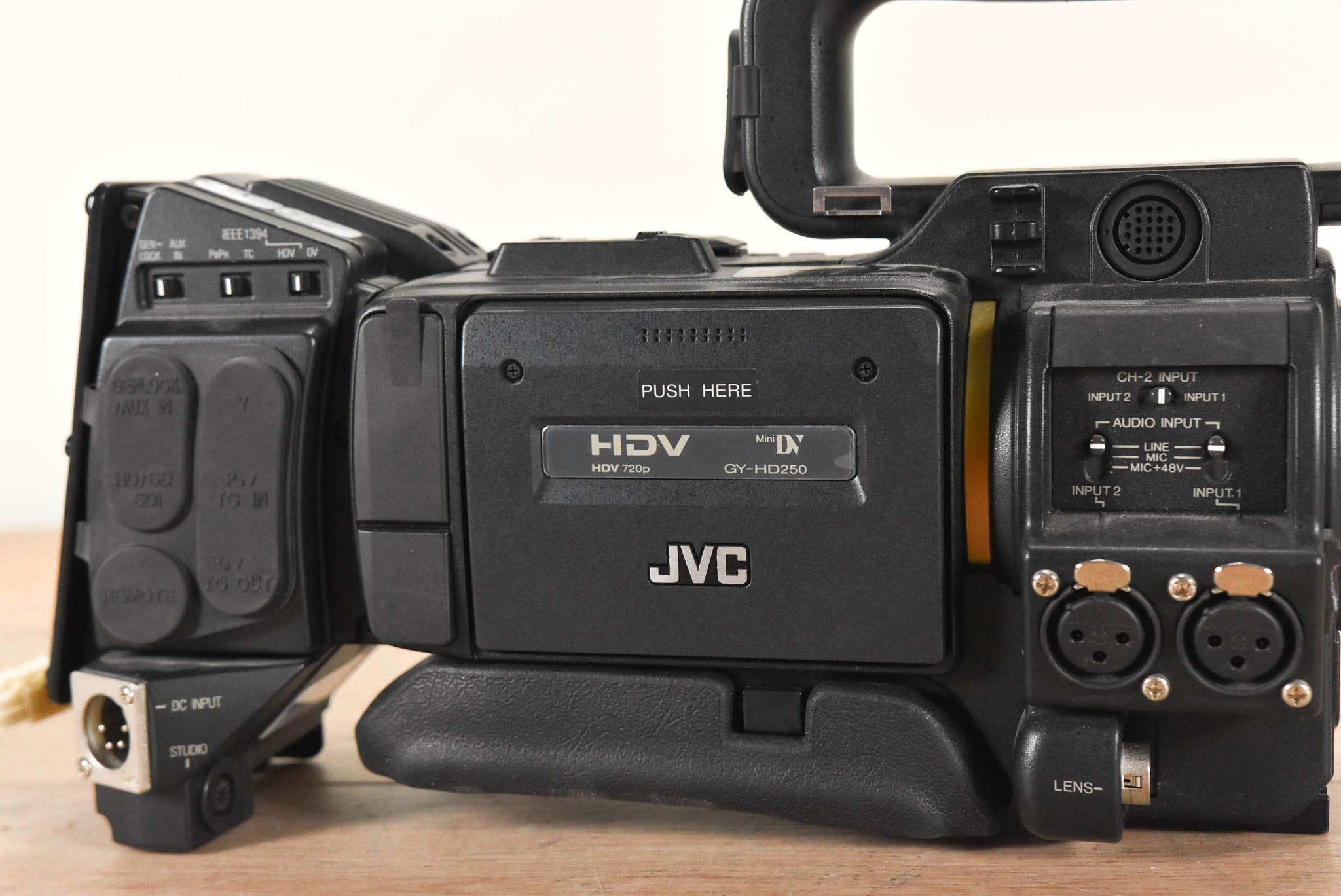 JVC GY-HD250U 1/3" 3-CCD Professional HDV Camcorder