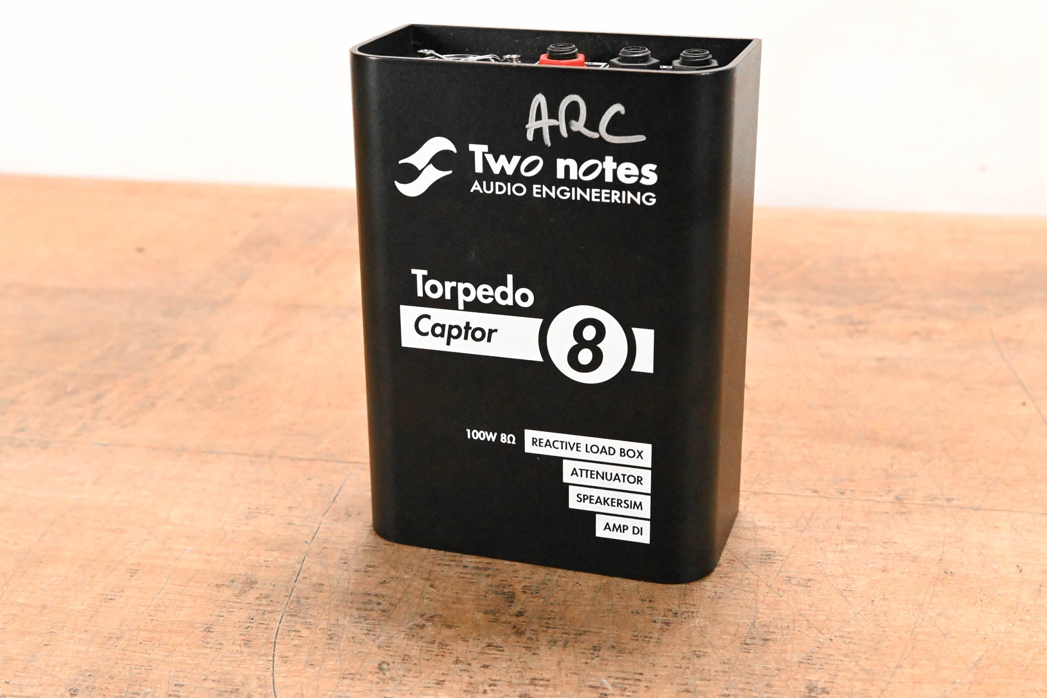 Two Notes Torpedo Captor 8Ω Reactive Load Box & DI (NO PSU)