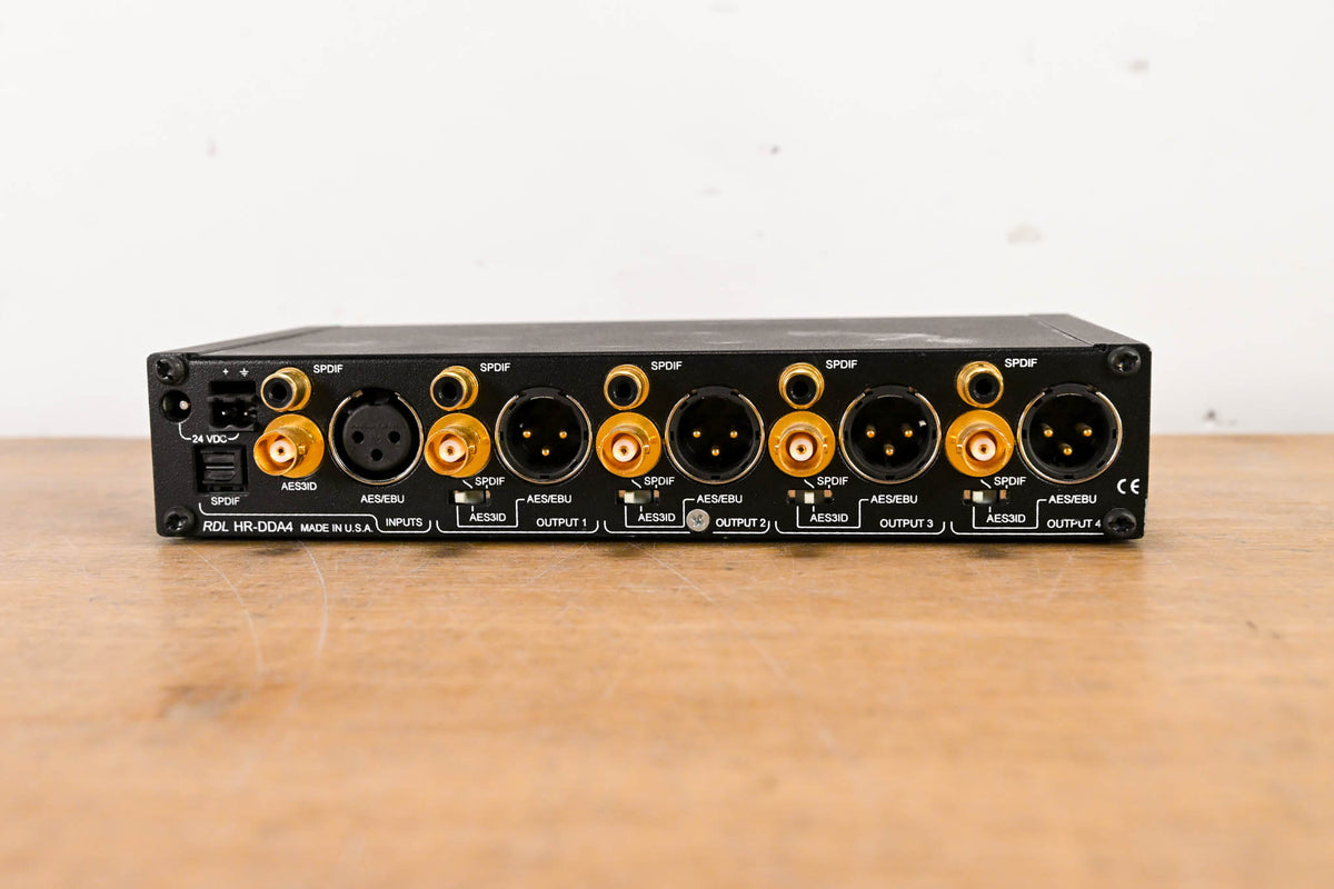 Radio Design Labs HR-DDA4 Digital Audio Distributor (NO POWER SUPPLY)