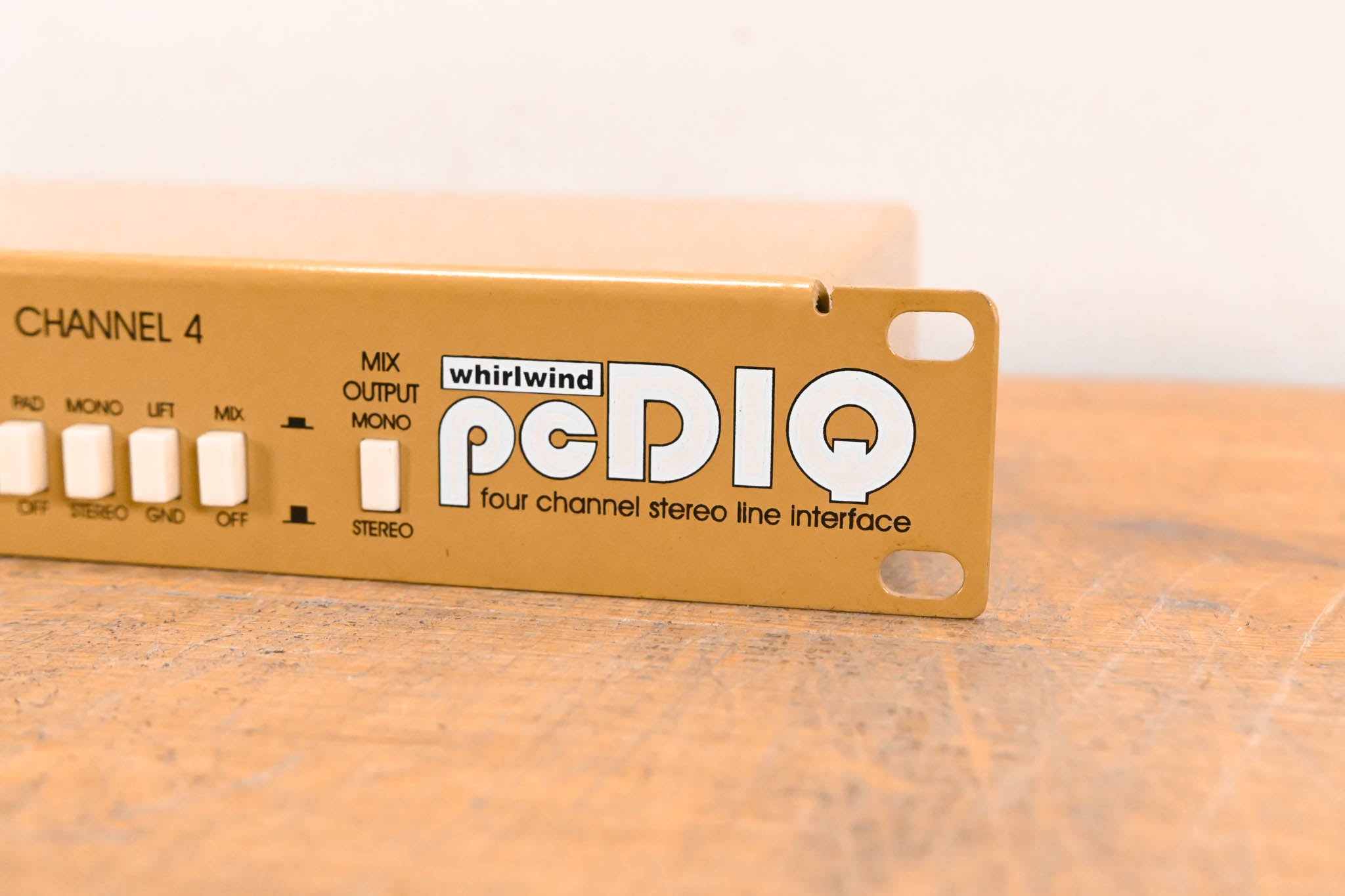 Whirlwind pcDIQ 4-Channel Rackmount DI