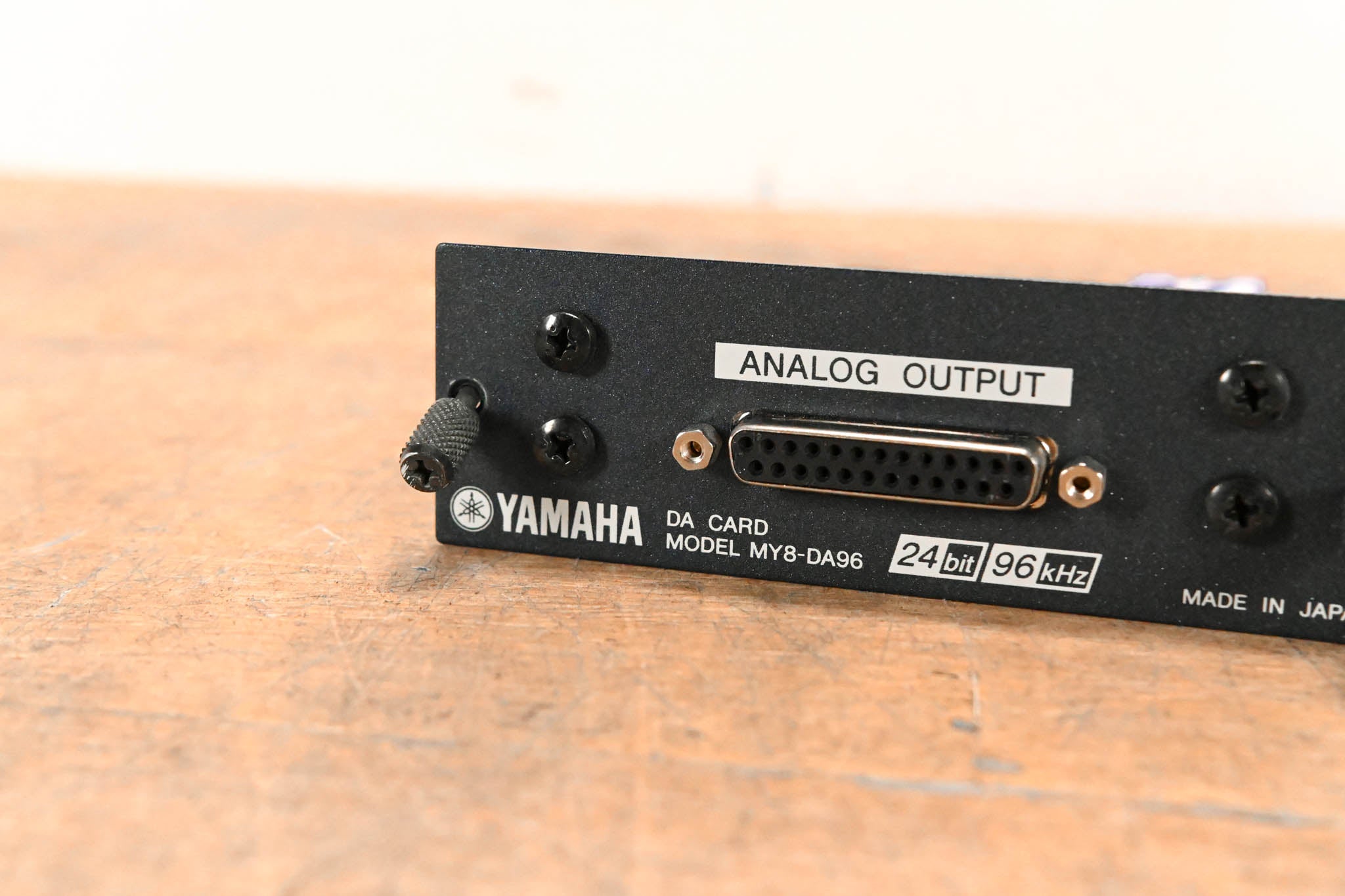 Yamaha MY8-DA96 24-bit, 96kHz 8-Channel Analog Output Card