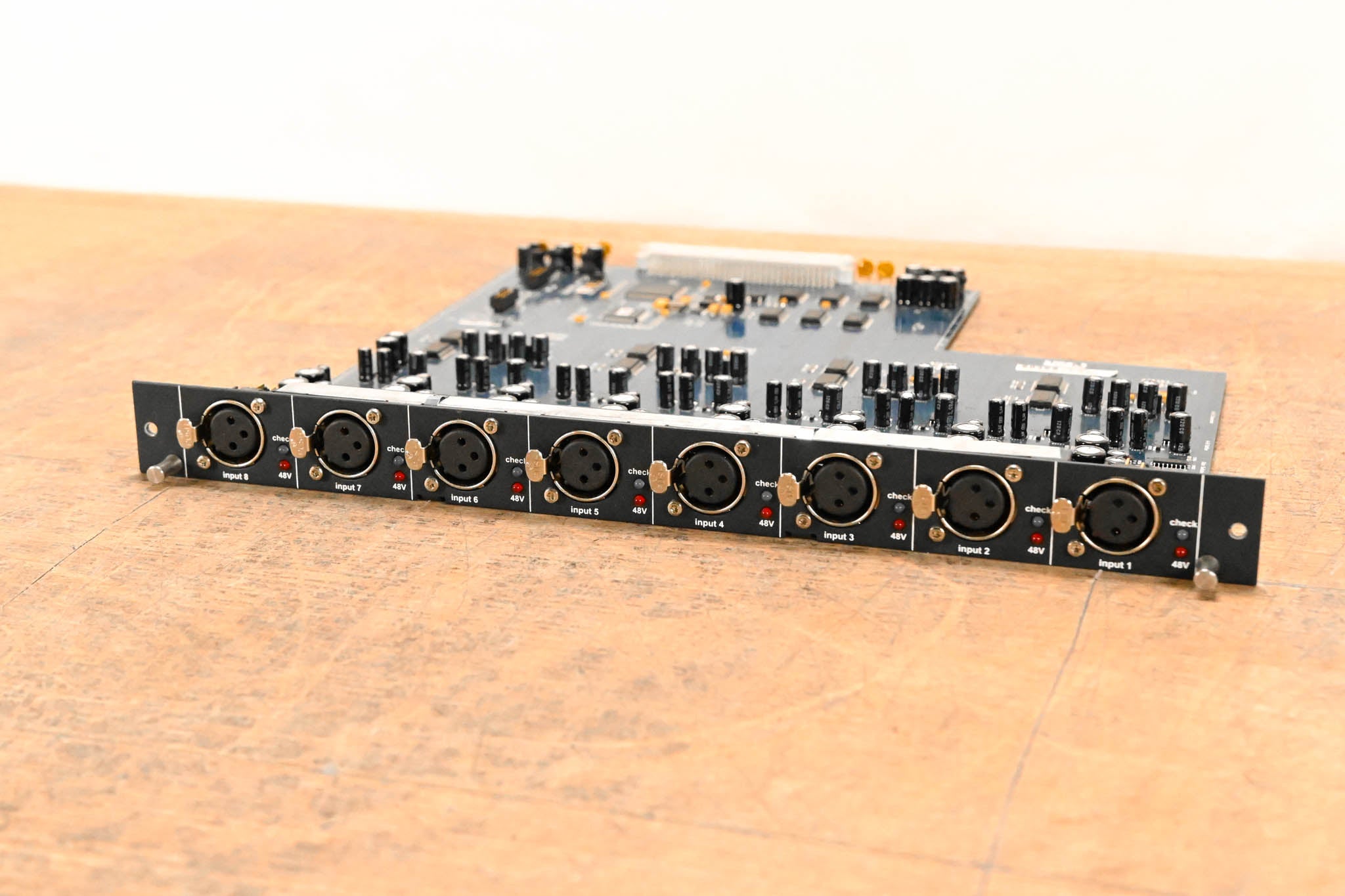 Midas DL441 8 Analog Mic/Line Input Card with Midas Microphone Preamps