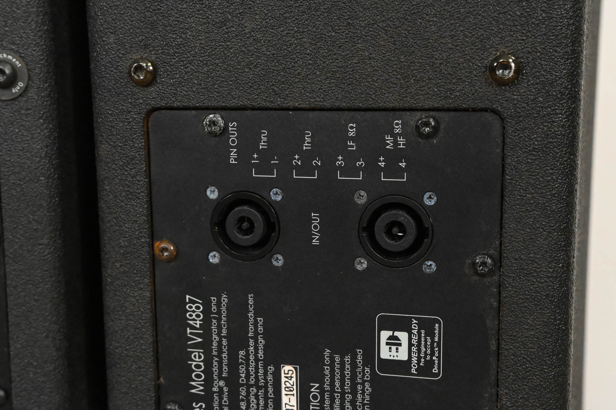 JBL VT4887 Compact Bi-Amplified 3-Way Line Array Element (PAIR)