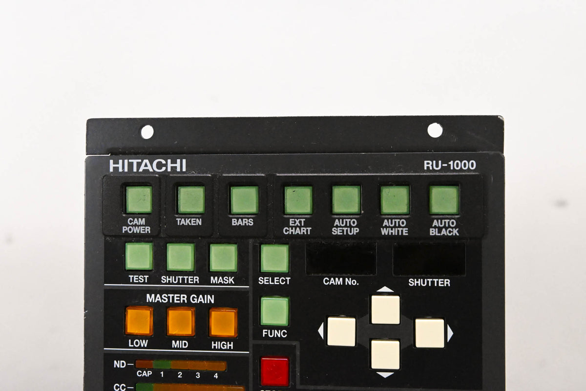 Hitachi RU-1000VR Remote Control Panel