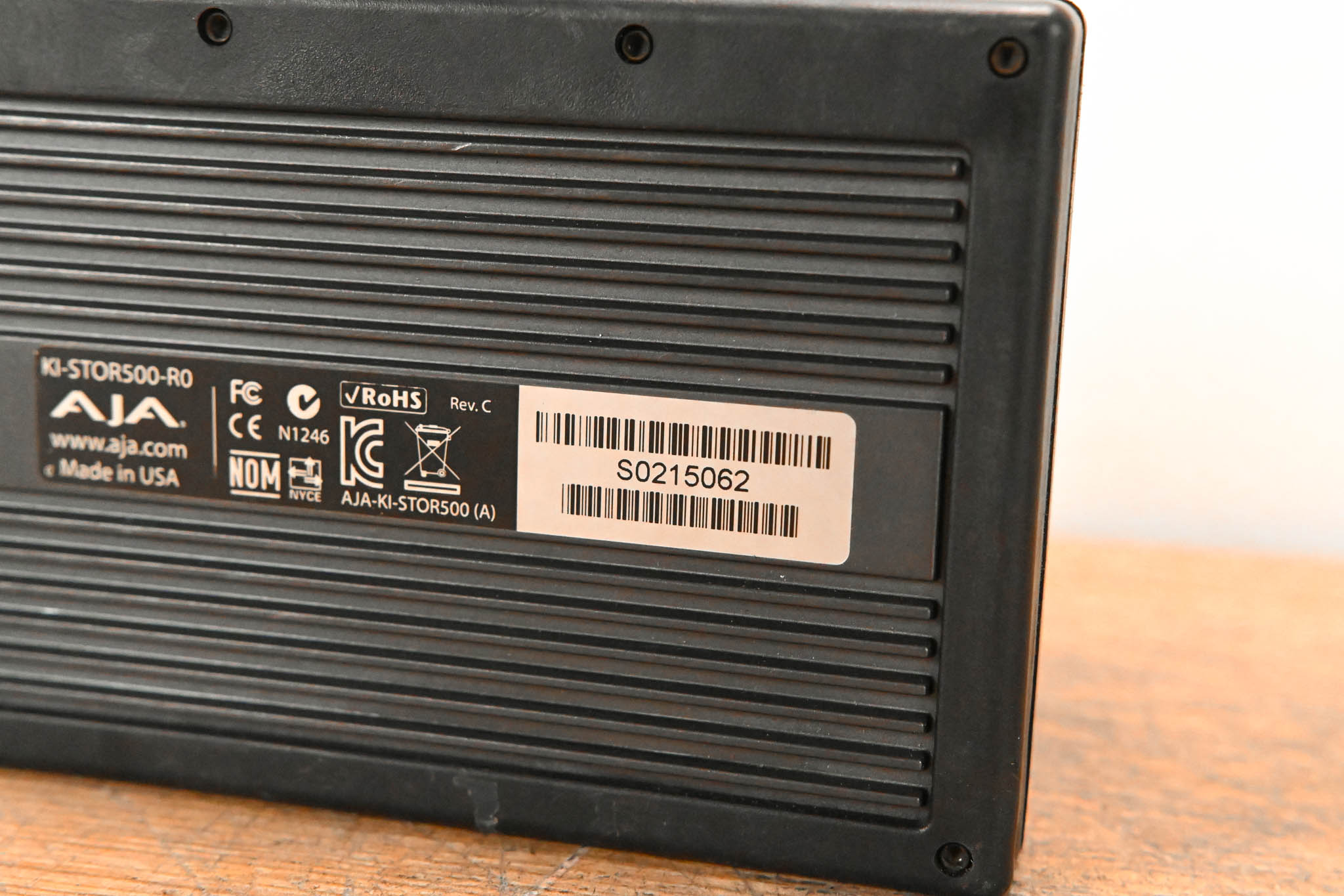 AJA KI-STOR500-R0 500GB KiStor Hard Disk Drive for Ki Pro