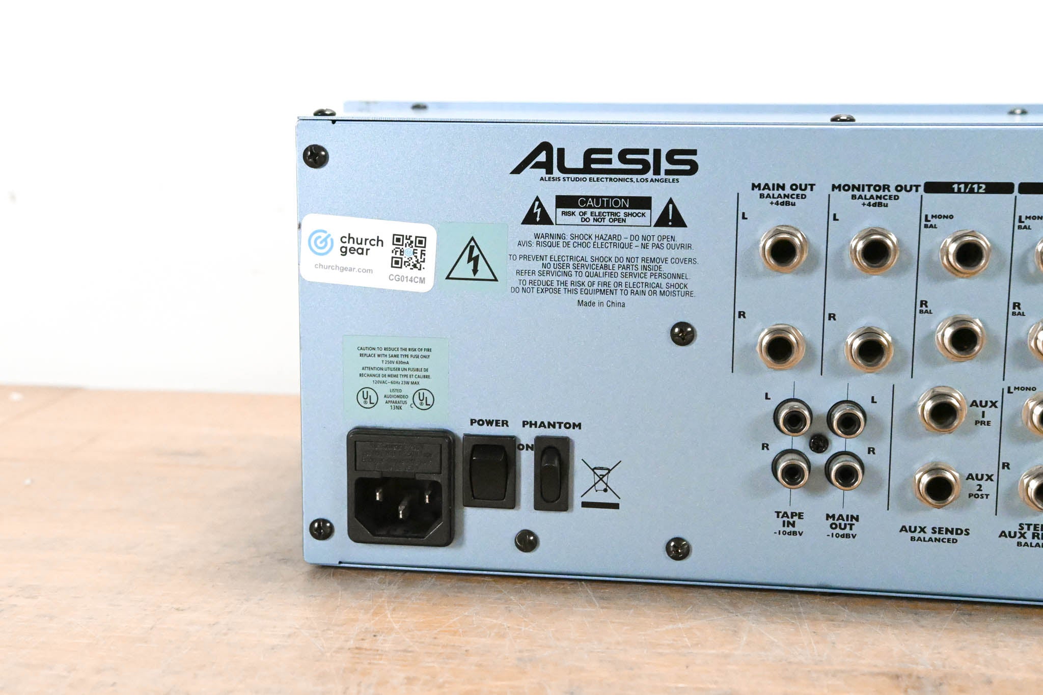 Alesis MultiMix 12R Rack-Mountable 12-Channel Stereo Mixer