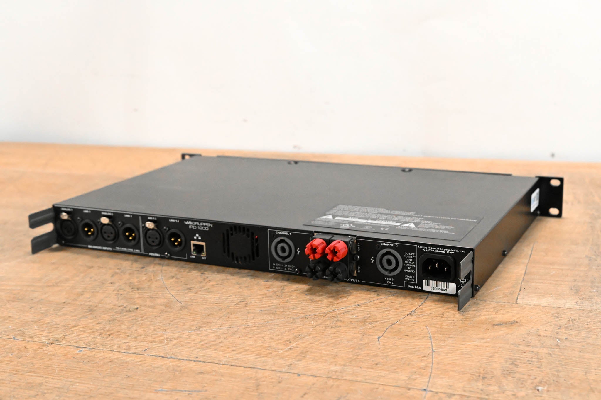 Lab Gruppen IPD 1200 1200W 2-Channel DSP-Controlled Power Amplifier