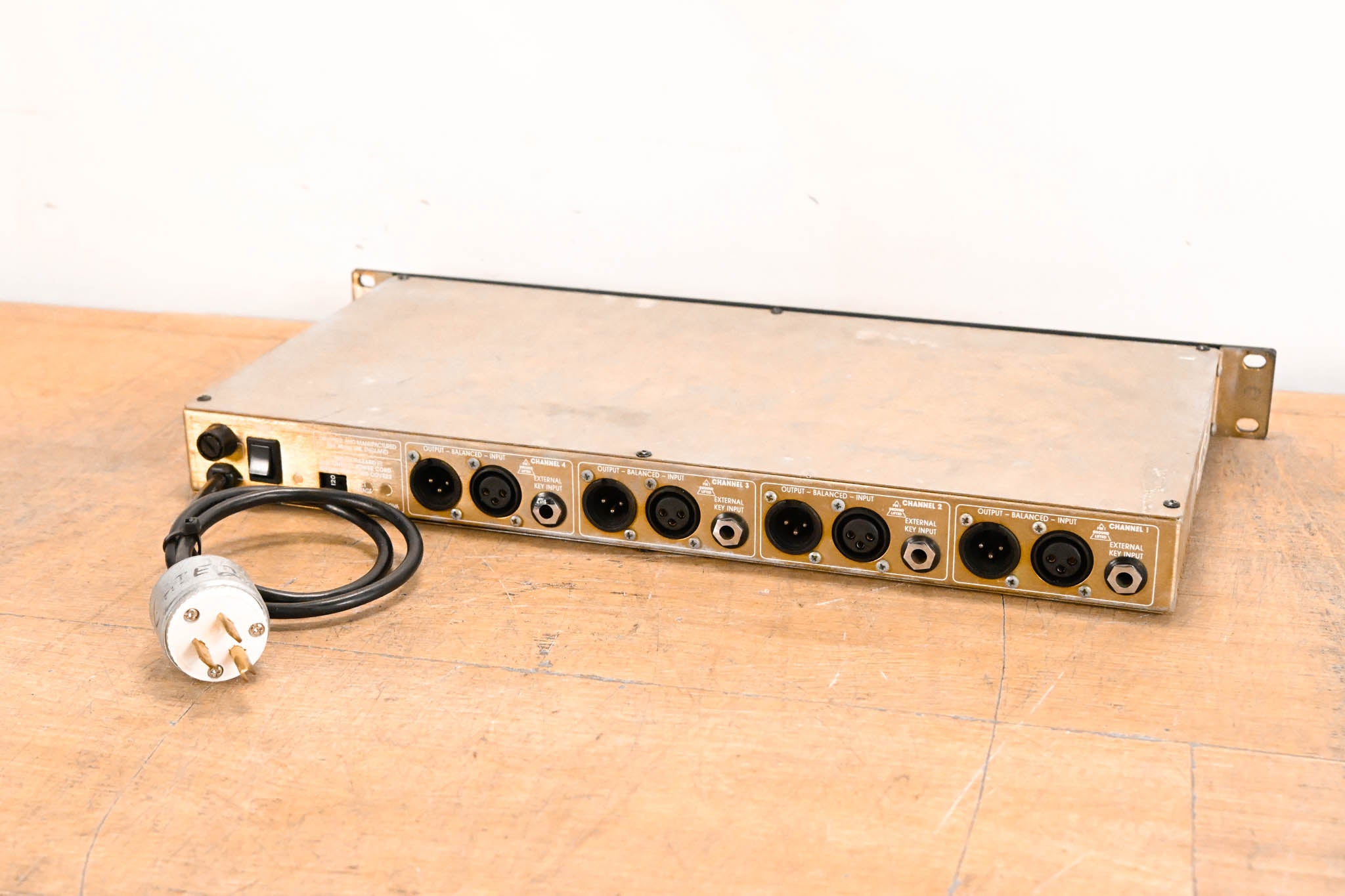 BSS DPR-504 4-Channel Noise Gate