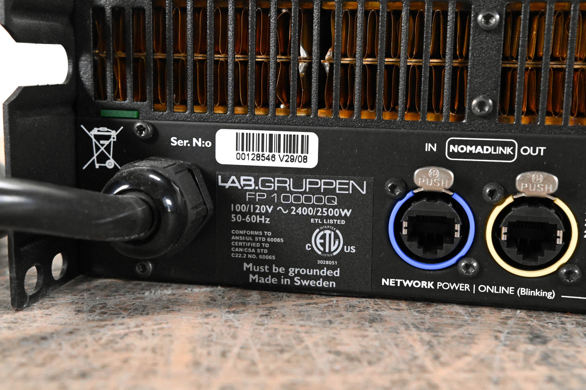 Lab Gruppen FP10000Q 4-Channel Power Amplifier