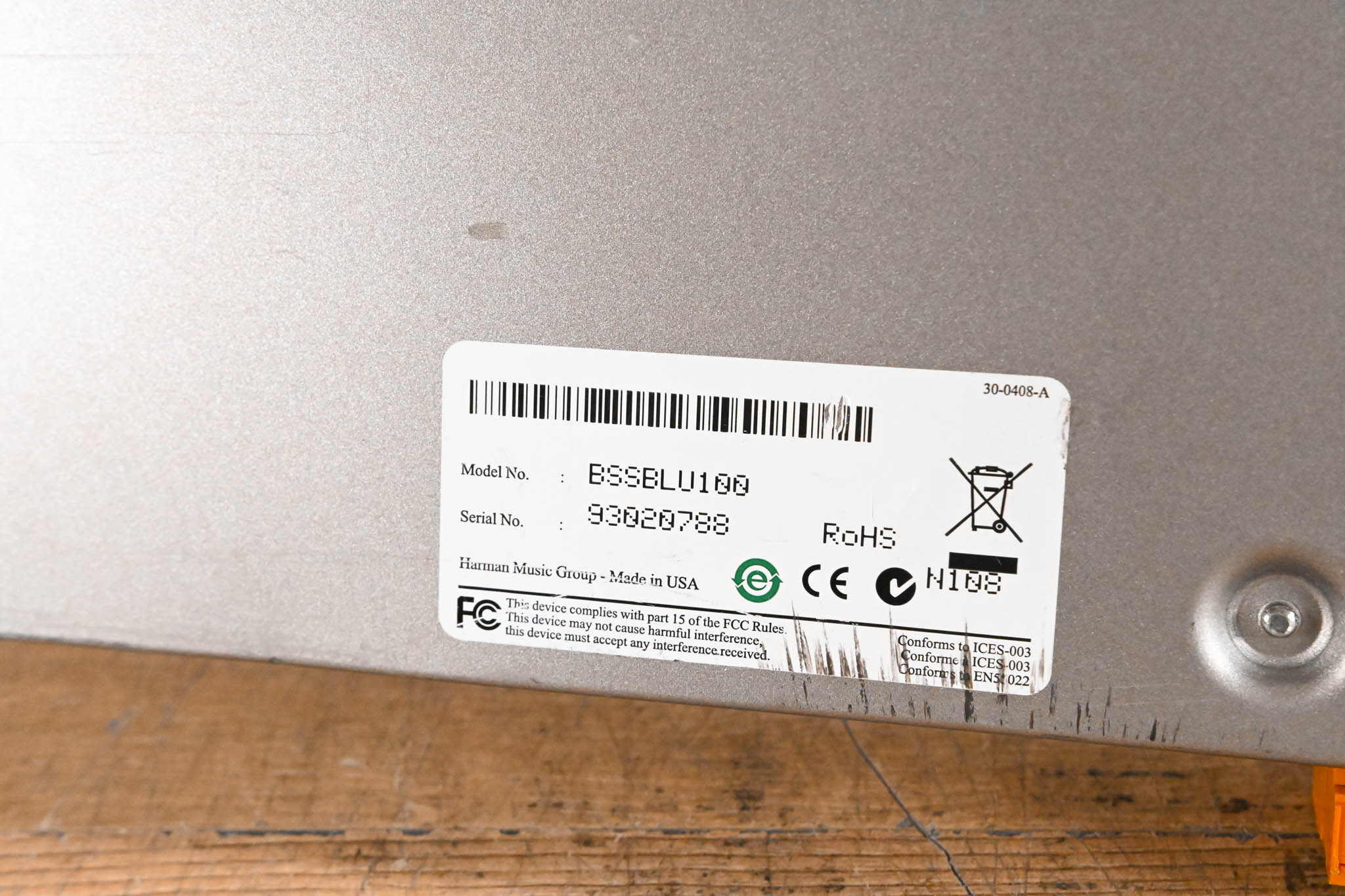 BSS London BLU-100 12x8 Signal Processor with BLU Link