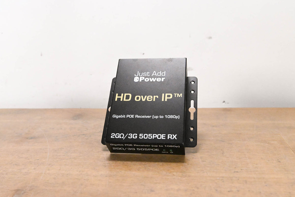 Just Add Power VBS-HDIP-505POE 3G 2GΩ/3G Receiver (NO POWER SUPPLY)