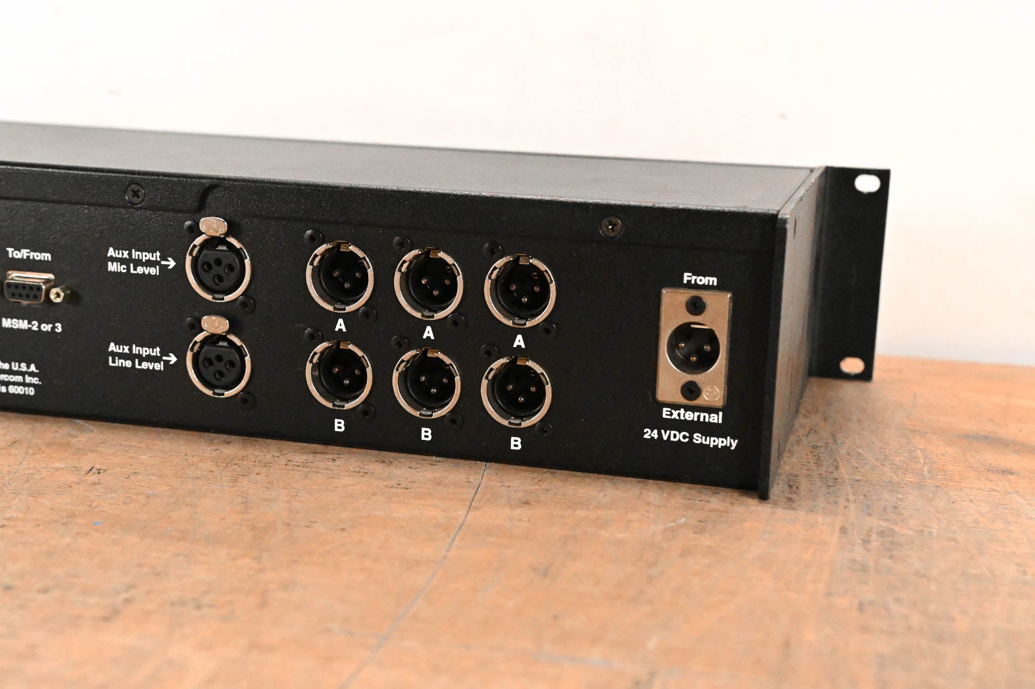 Production Intercom MS-200 2-Channel Master Station (NO POWER SUPPLY)