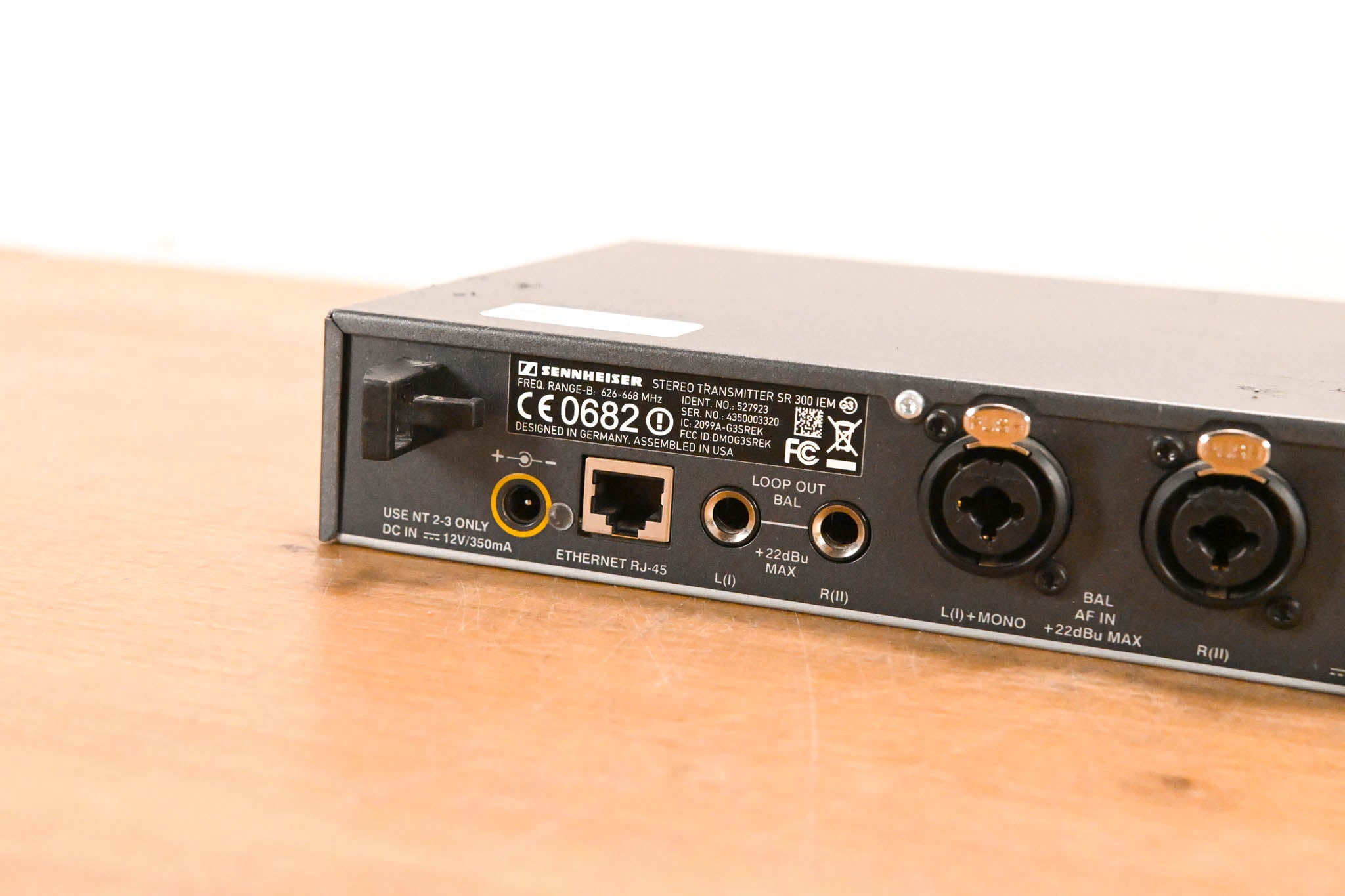 Sennheiser SR 300 IEM G3 Wireless Transmitter 626-668MHz NO POWER SUPPLY