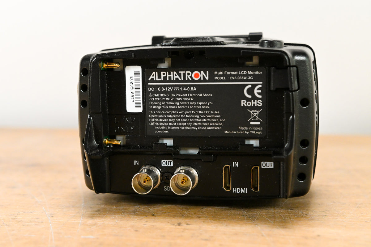 Alphatron EVF-035W-3G Electronic Viewfinder