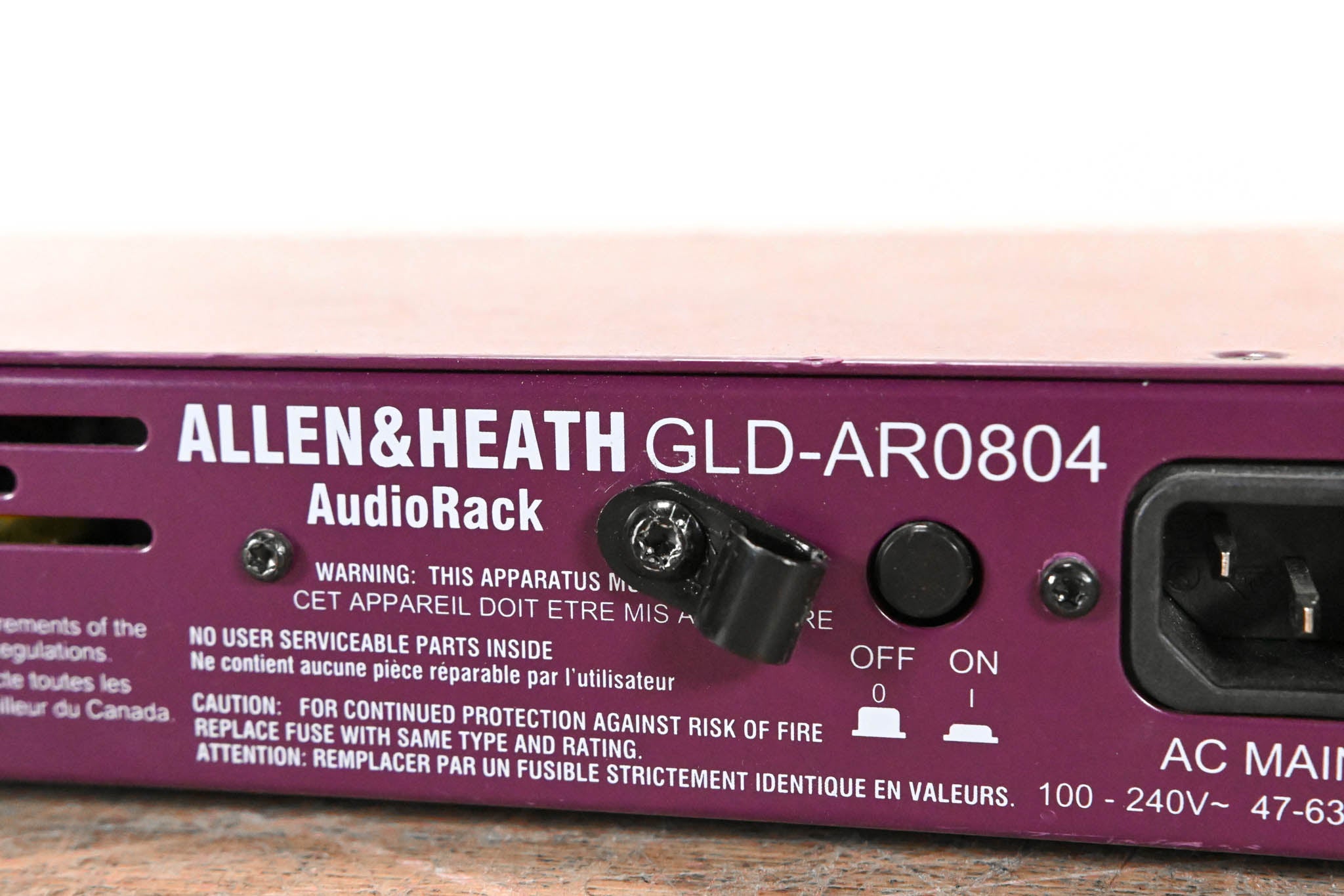 Allen & Heath GLD-AR84 8x4 I/O Expander AudioRack