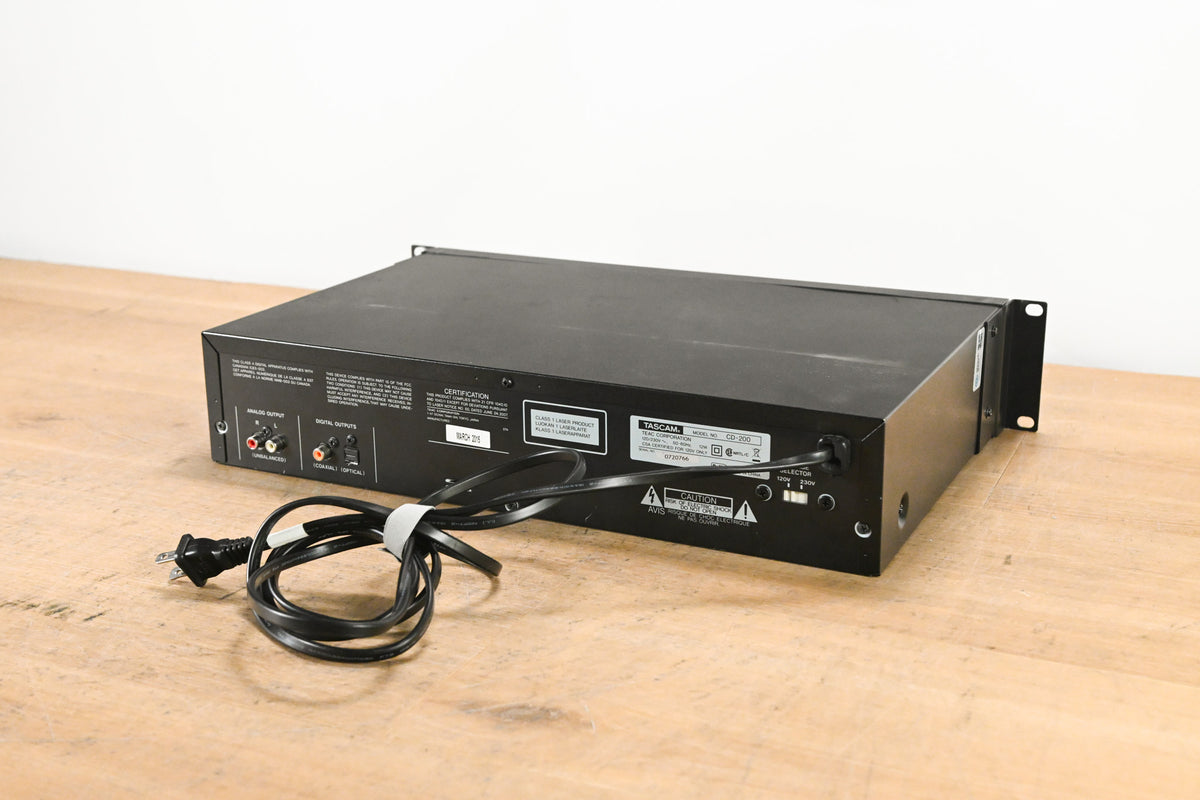 TASCAM CD-200 CD/MP3 Player