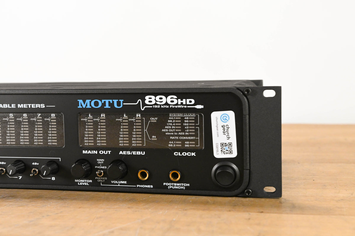 MOTU 896HD 8-Channel FireWire Audio Interface