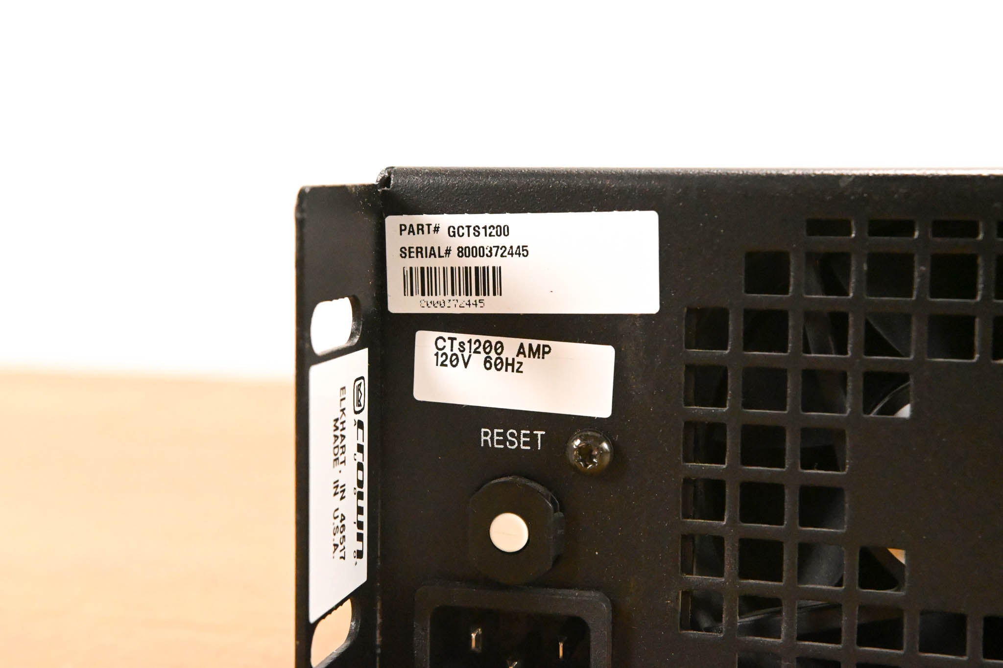 Crown CTs 1200 Two-Channel 600W Power Amplifier