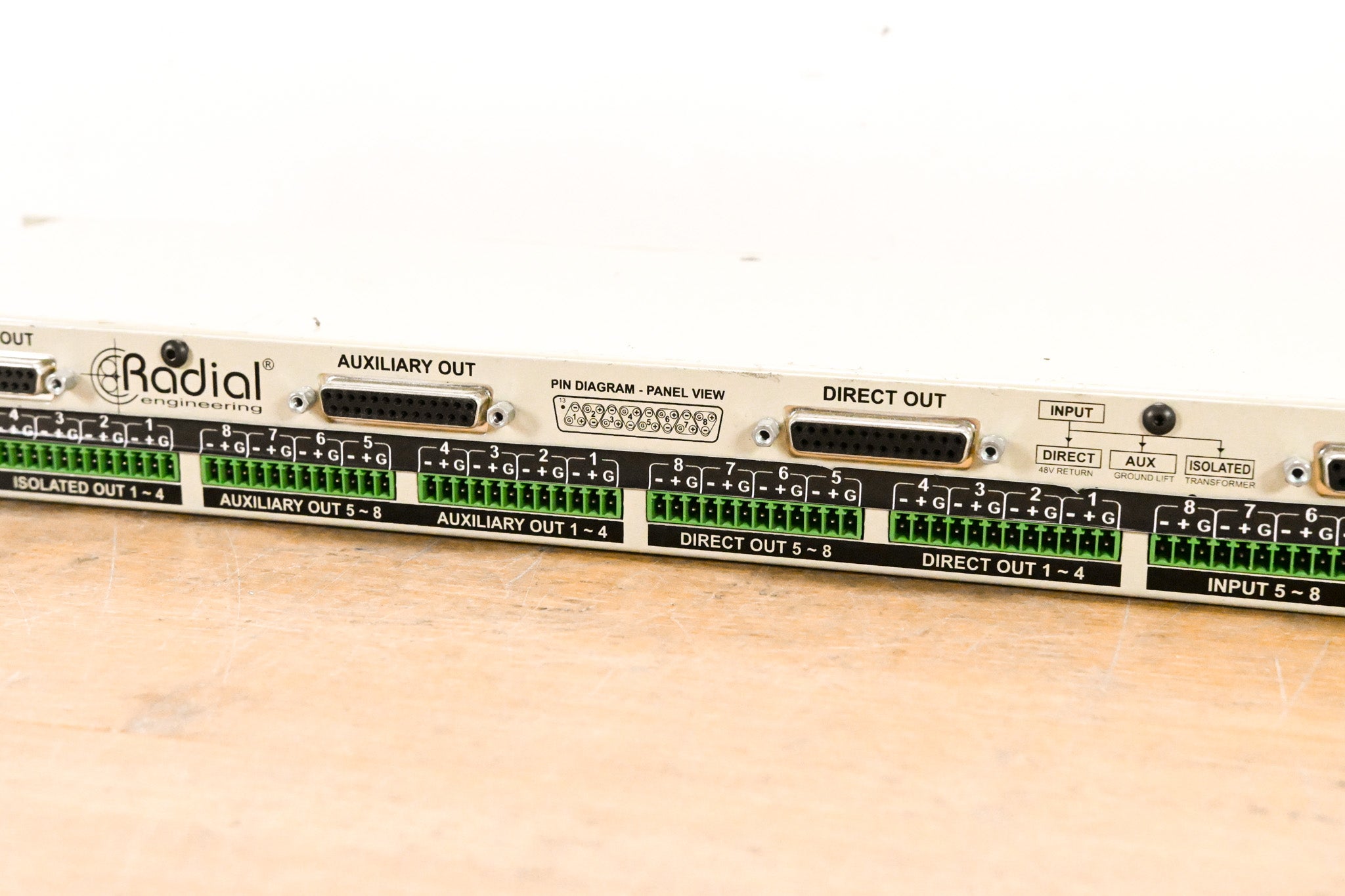 Radial Engineering OX8-j Jensen-Equipped 8-Channel Microphone Splitter