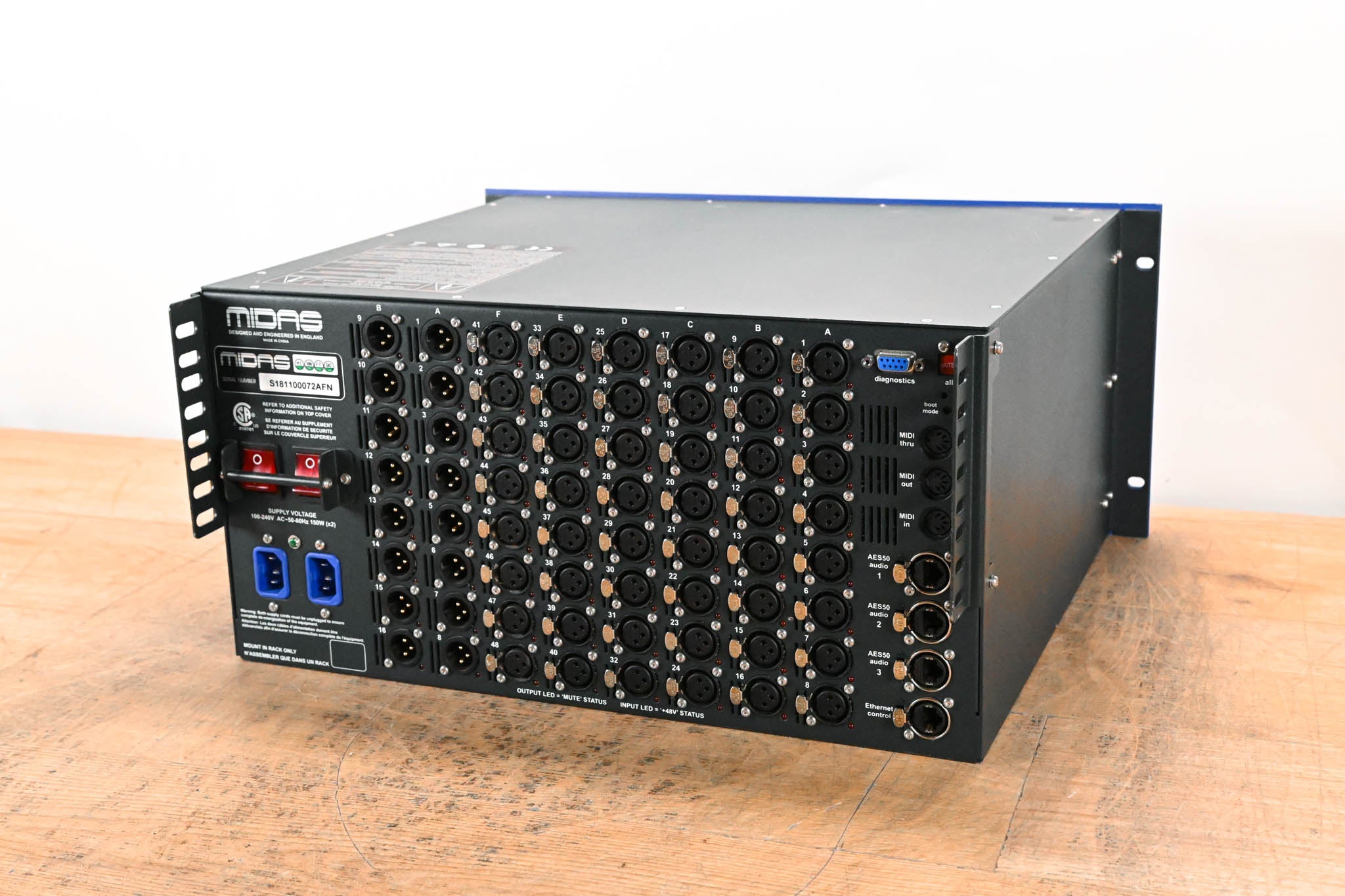 Midas DL251 PRO Series 48-input / 16-output Stage Box