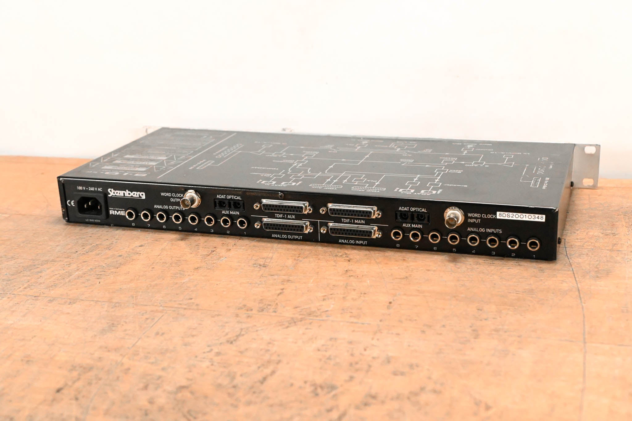 Steinberg Nuendo 8 I/O 96k 8-Channel D/A Converter