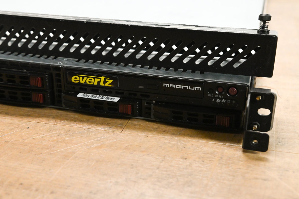 Evertz MAGNUM-HW 1RU Enterprise Class Server for MAGNUM Software Modules