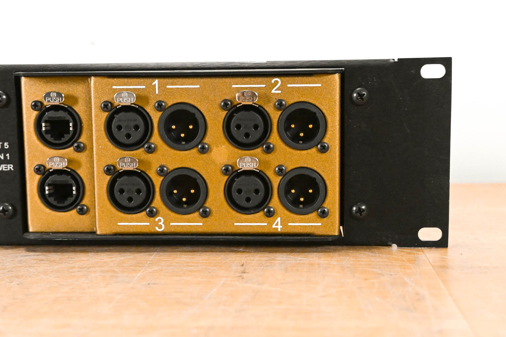 Whirlwind CATDUSA-2R-KIT 2 RU Rackmount Kit w/ Dual Catdusa Snake Boxes