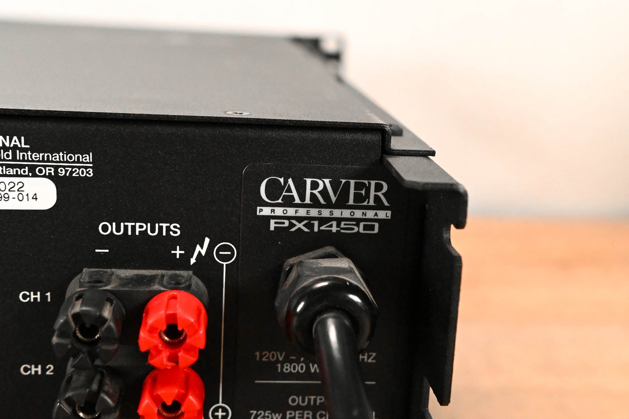 Carver PX1450 2-Channel Power Amplifier