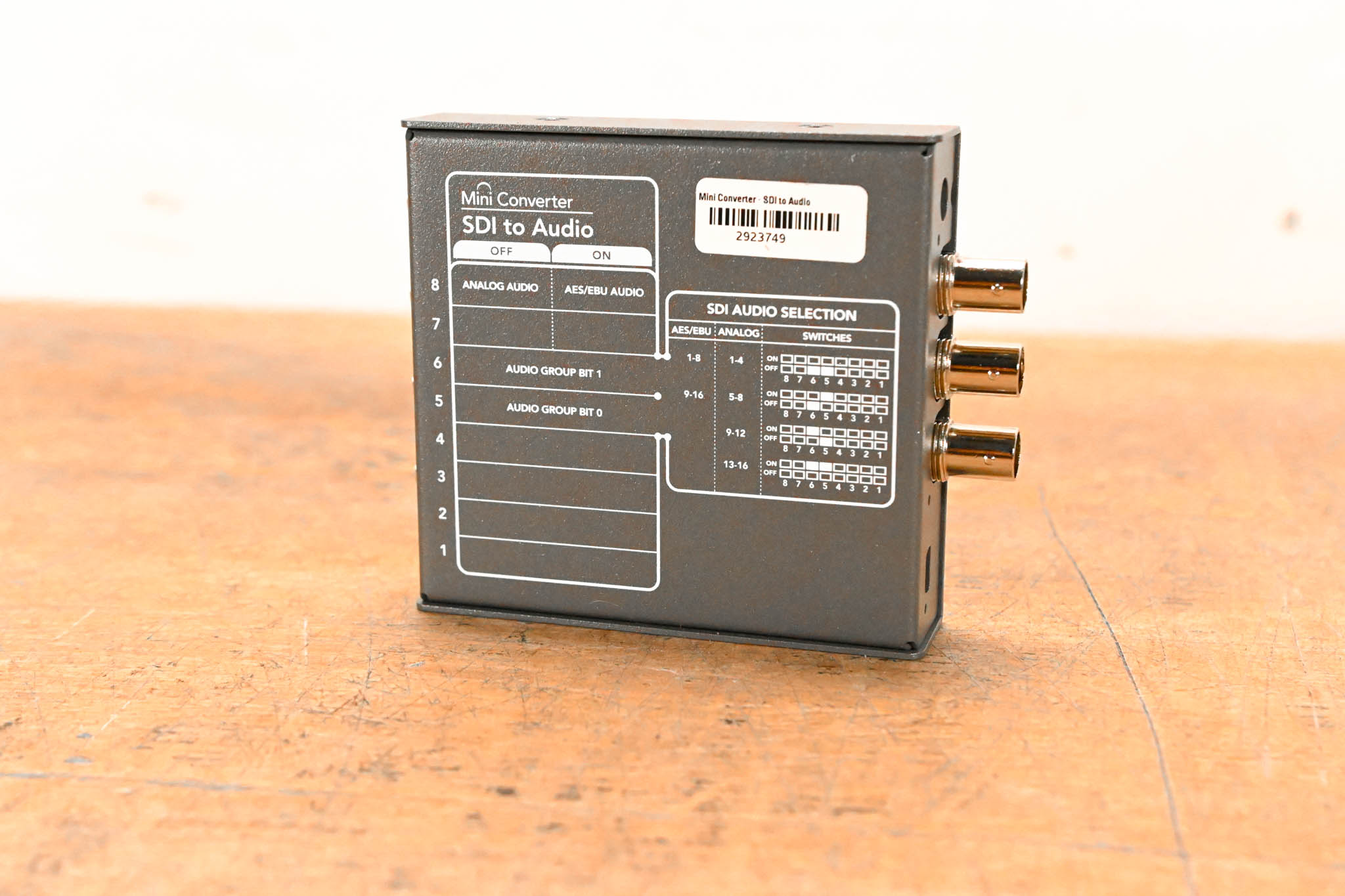 Blackmagic Design Mini Converter SDI to Audio