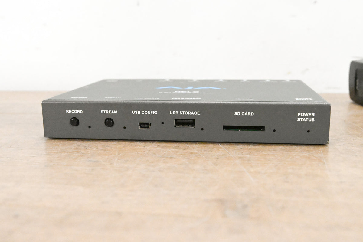 AJA HELO H.264 Streamer and Recorder