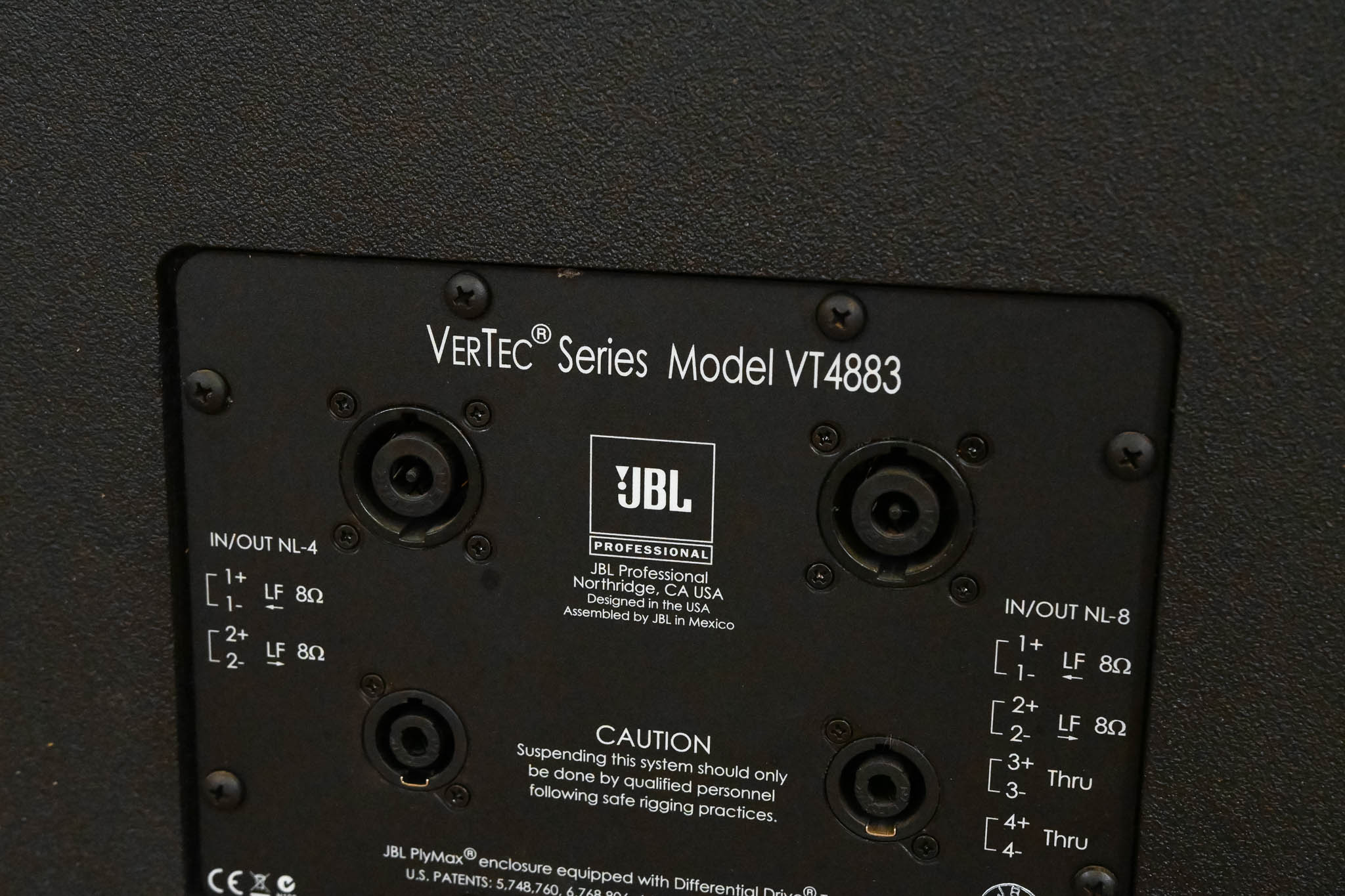 JBL VT4883 Subcompact Dual 12" Cardioid-Arrayable Subwoofer