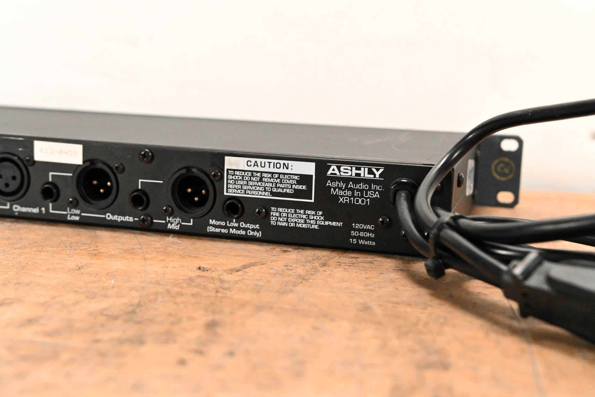 Ashly XR-1001 Stereo 2-Way, Mono 3-Way Crossover