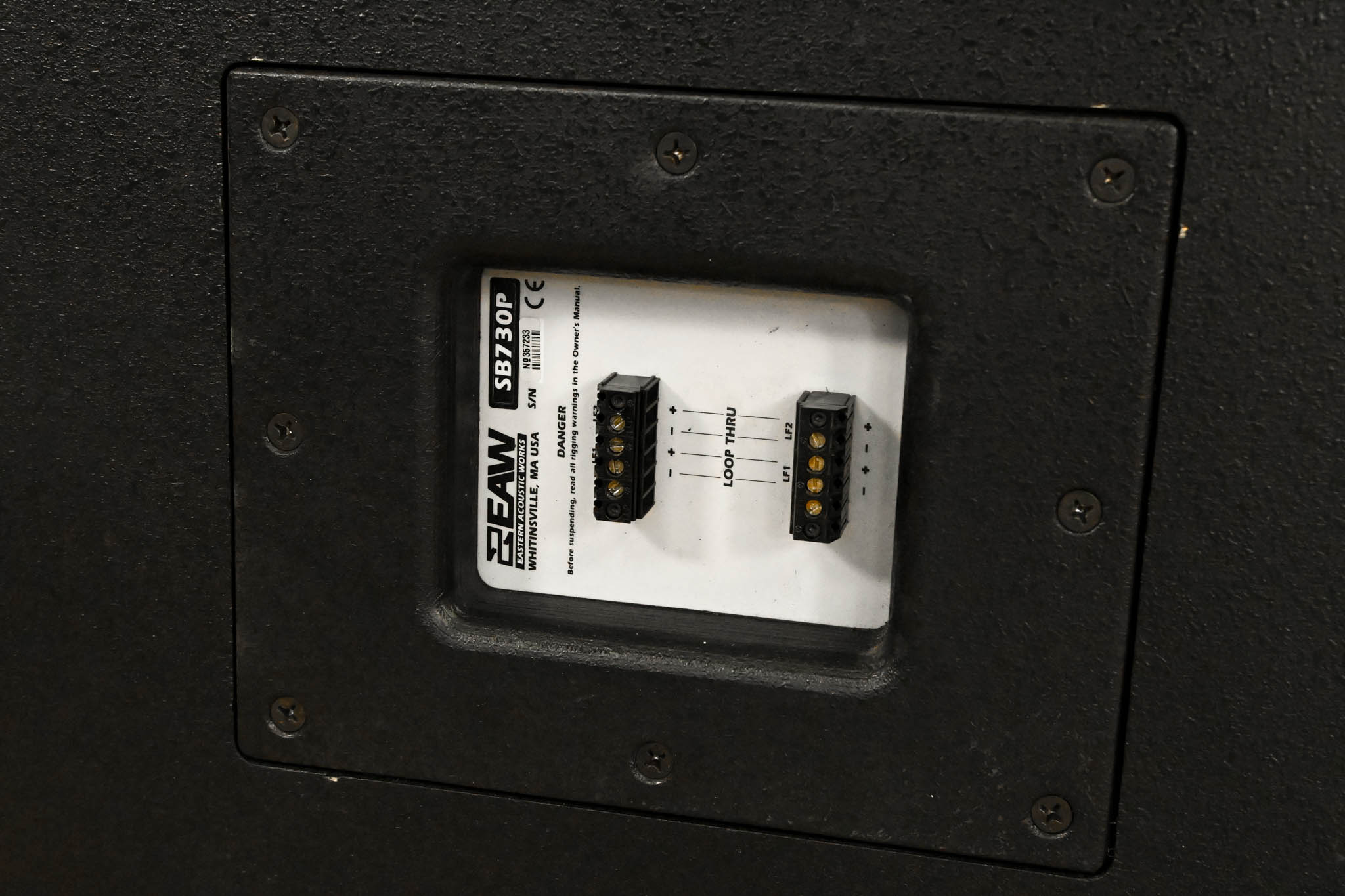 EAW SB730P Passive Dual 12-inch Subwoofer