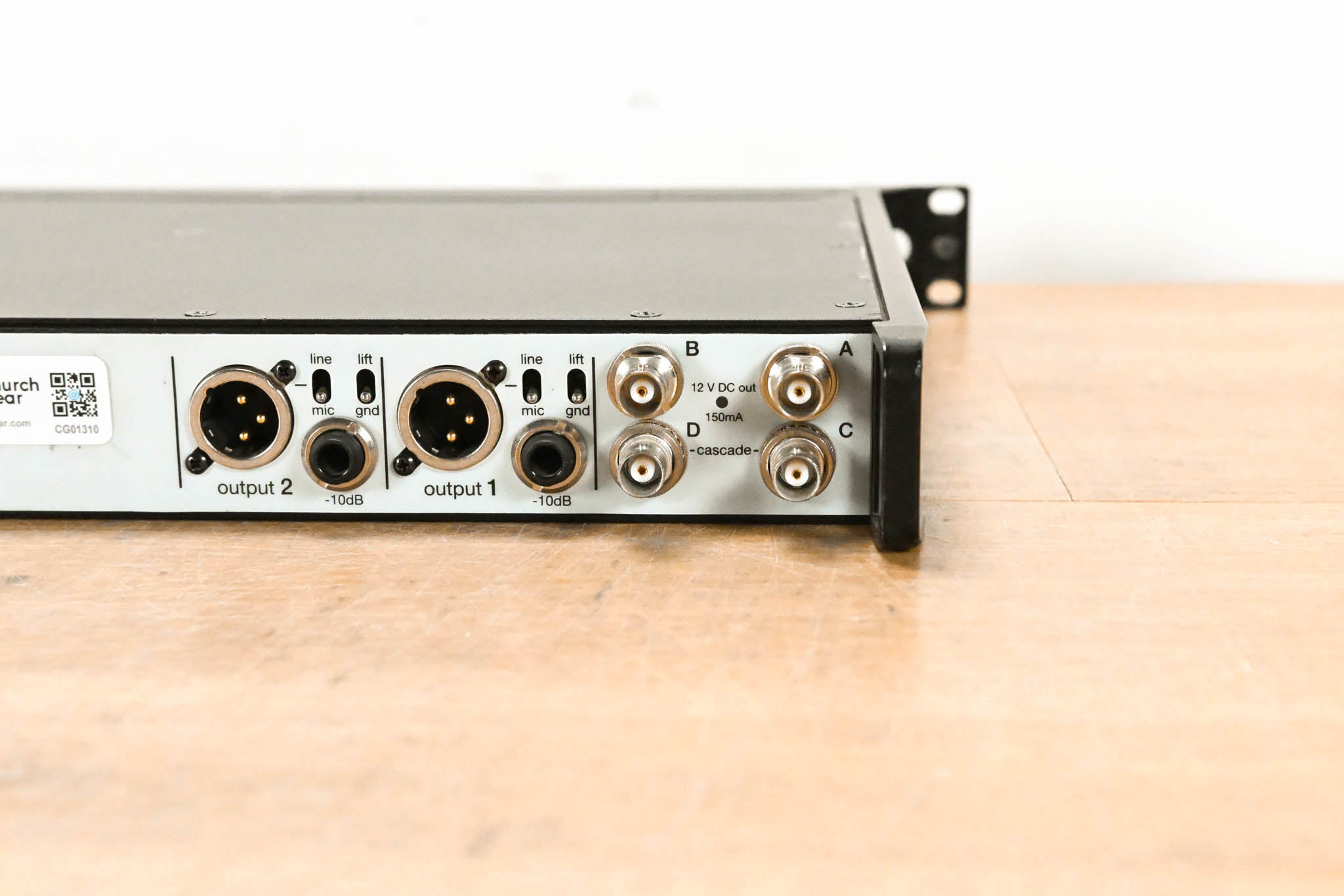 Shure AD4D Axient Digital Two-Channel Wireless Receiver - A 470-636 MHz