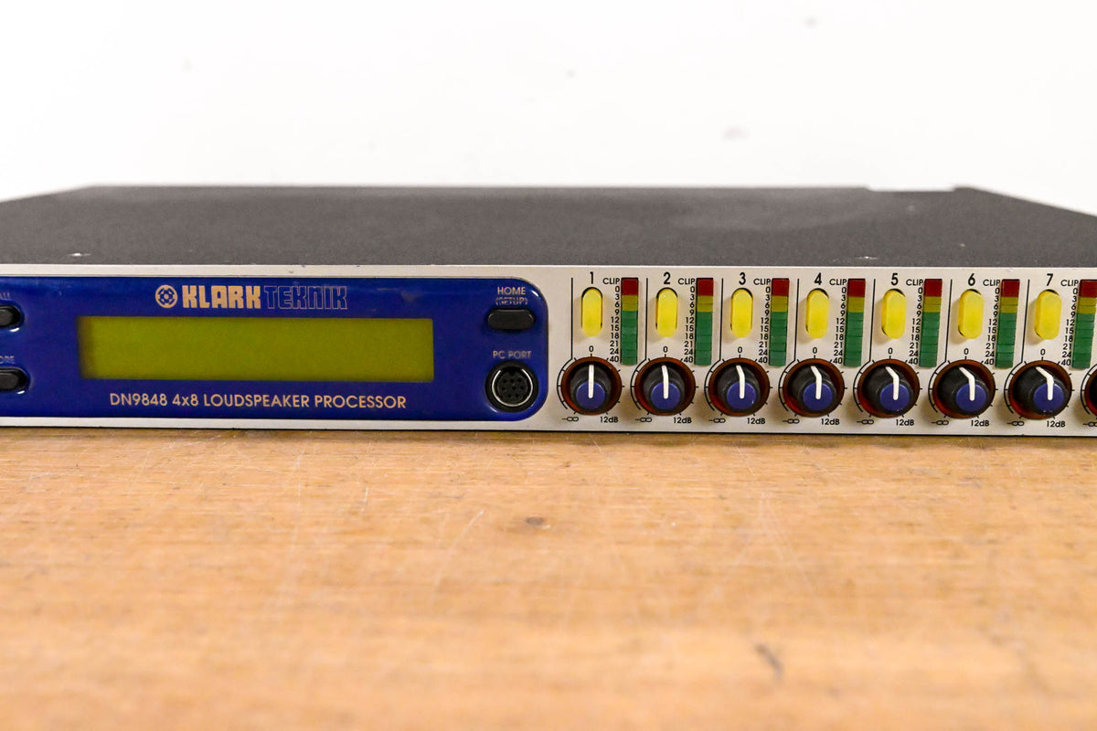 Klark Teknik DN9848 4x8 Loudspeaker Processor