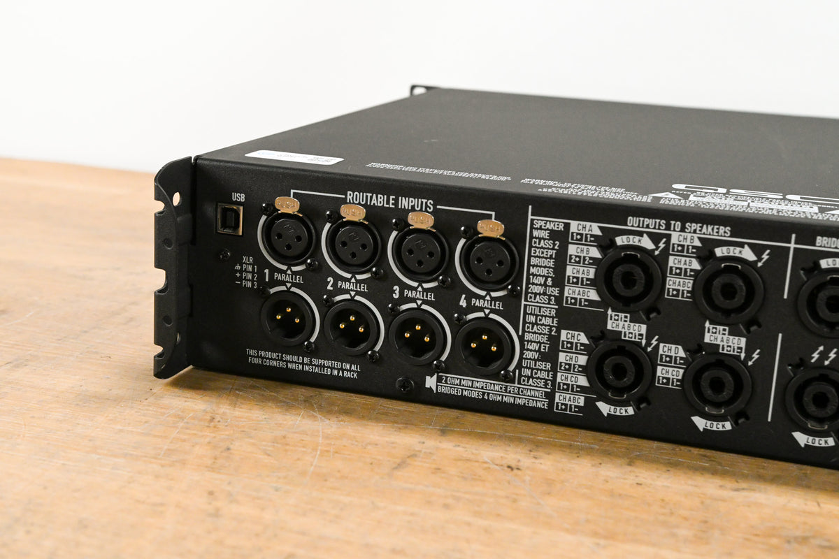 QSC PLD4.5 Four-Channel Power Amplifier with DSP
