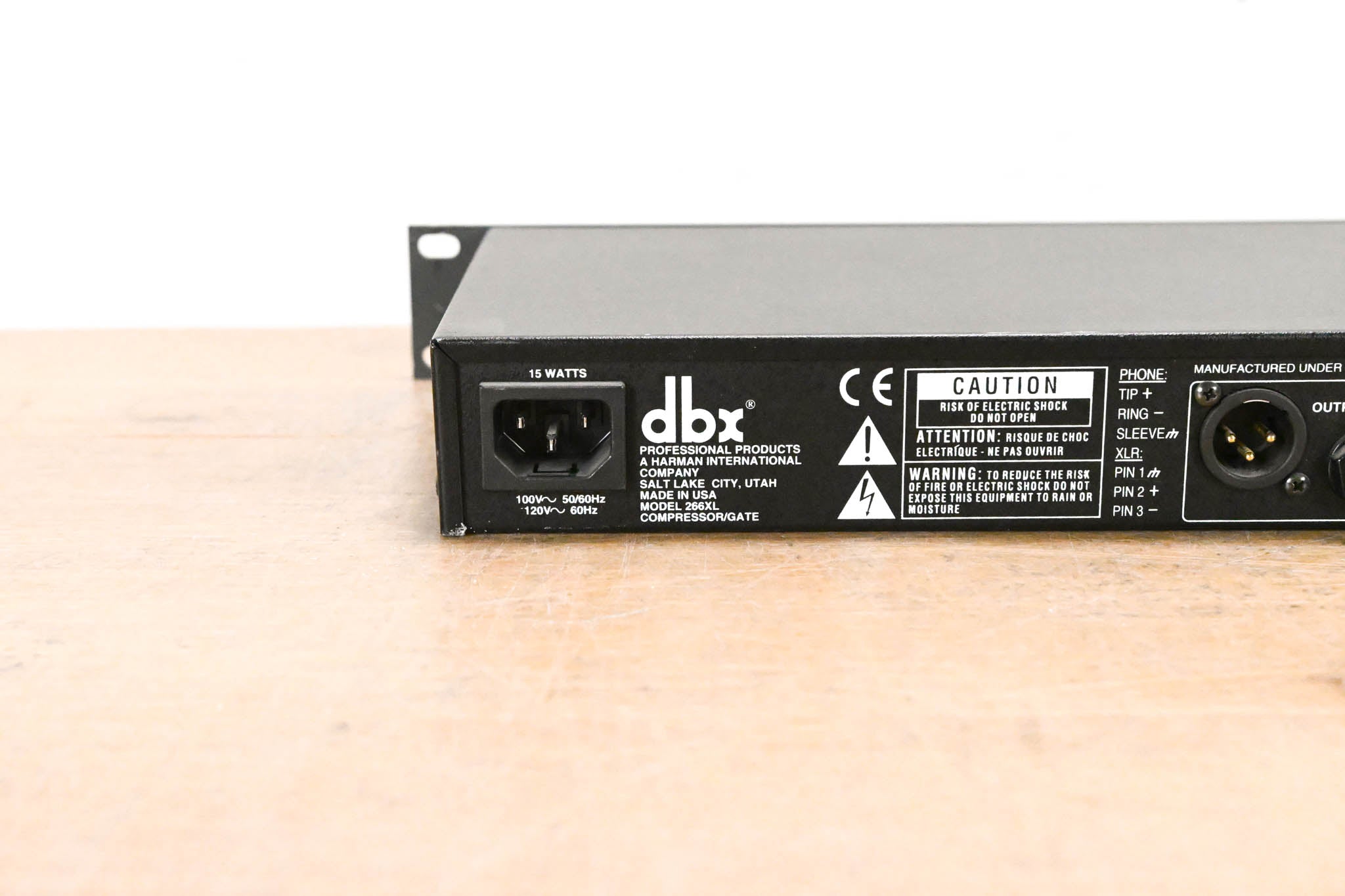 dbx 266XL 2-Channel Compressor/Gate