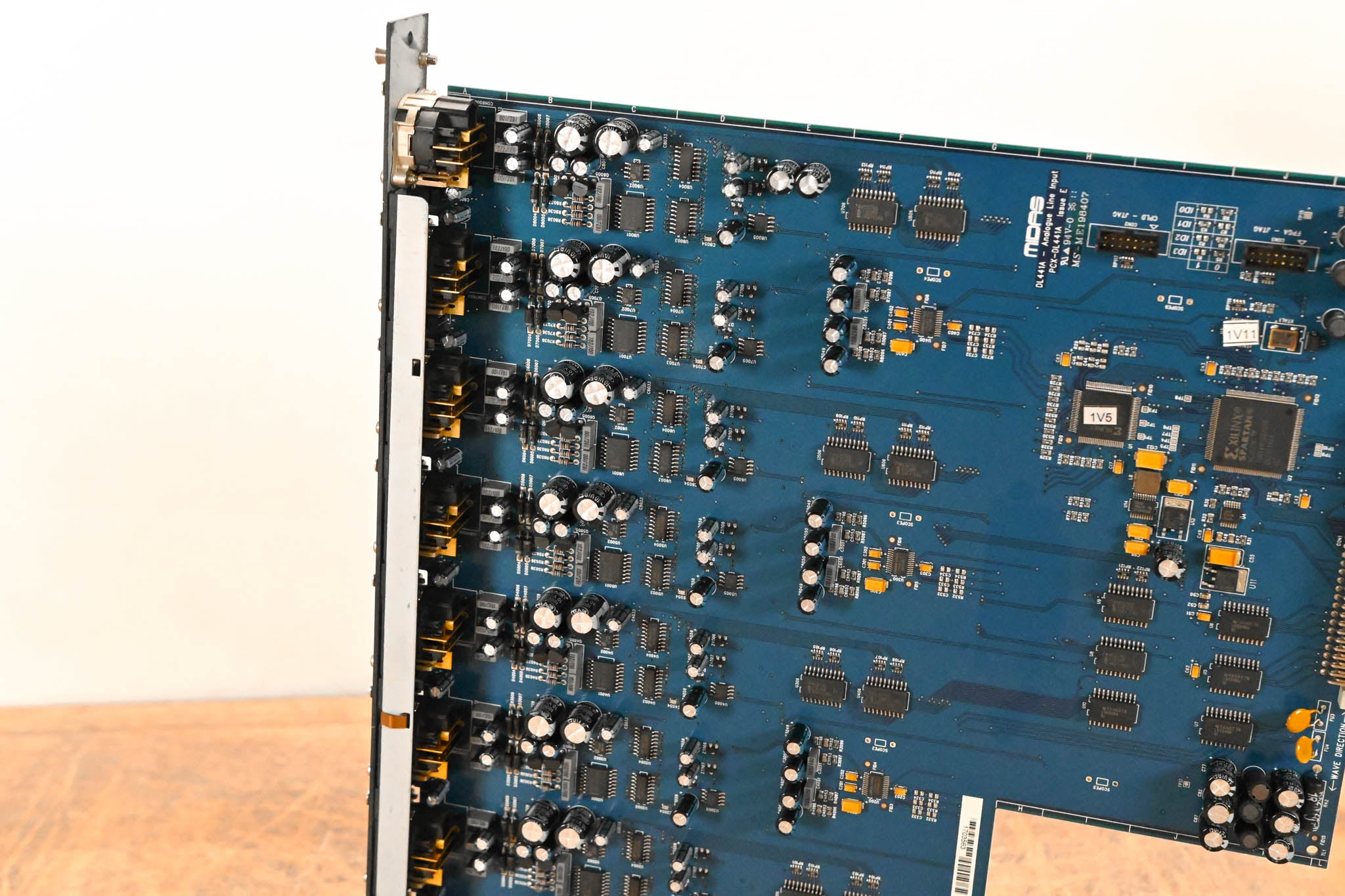 Midas DL441 8 Analog Mic/Line Input Card with Midas Microphone Preamps