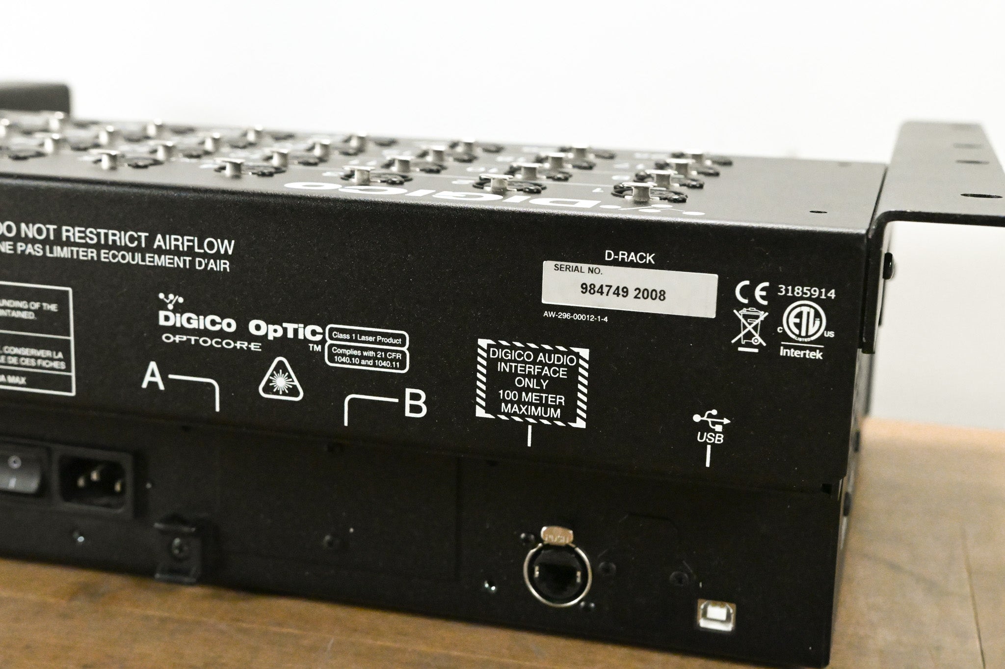 DiGiCo D-Rack 32 x 8 Cat 6 Analog I/O Stage Box
