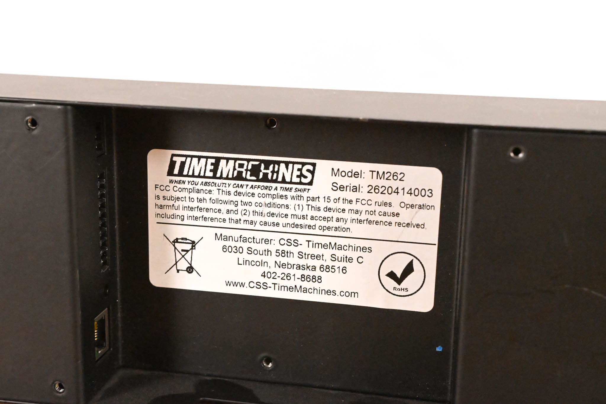 TimeMachines TM262 Clock Display