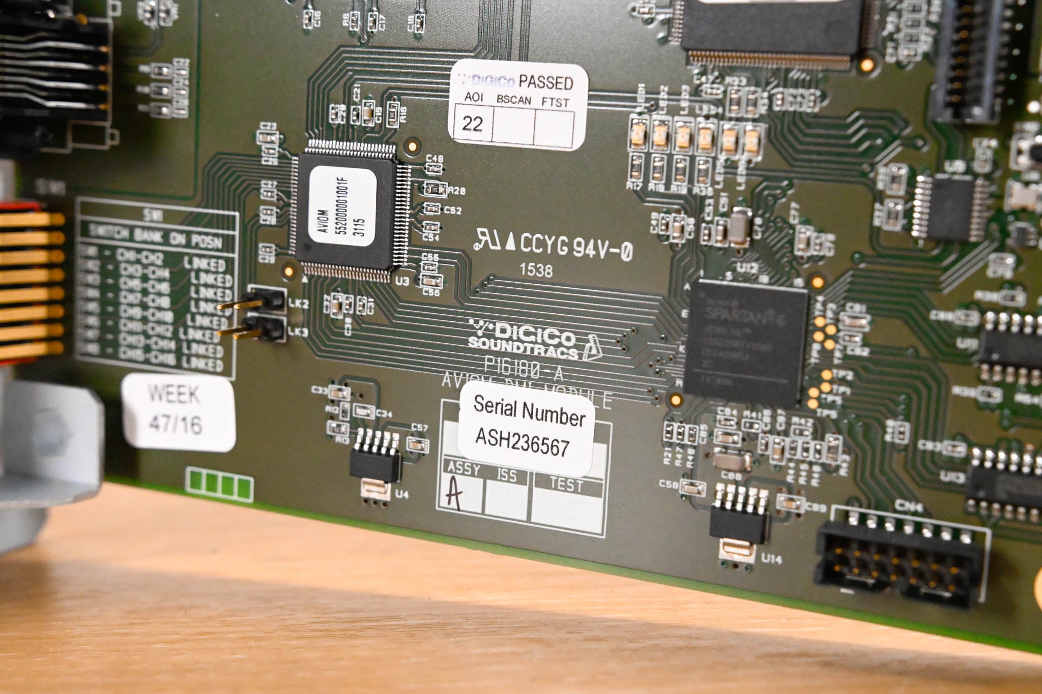 DiGiCo DMI-AVIOM Aviom A-Net Output Card
