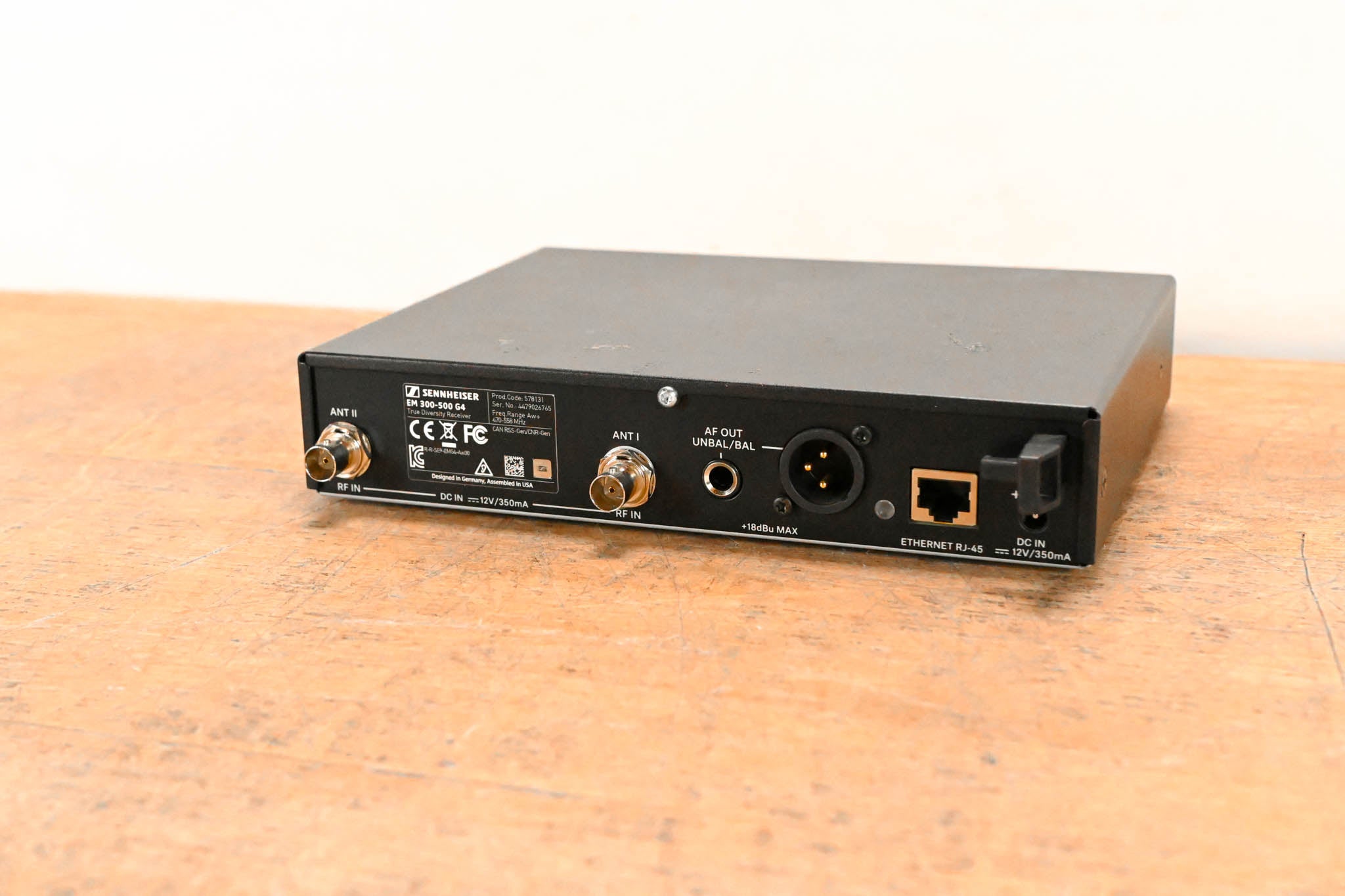 Sennheiser ew 500 G4 Bodypack Wireless System 470-558MHz NO POWER SUPPLY