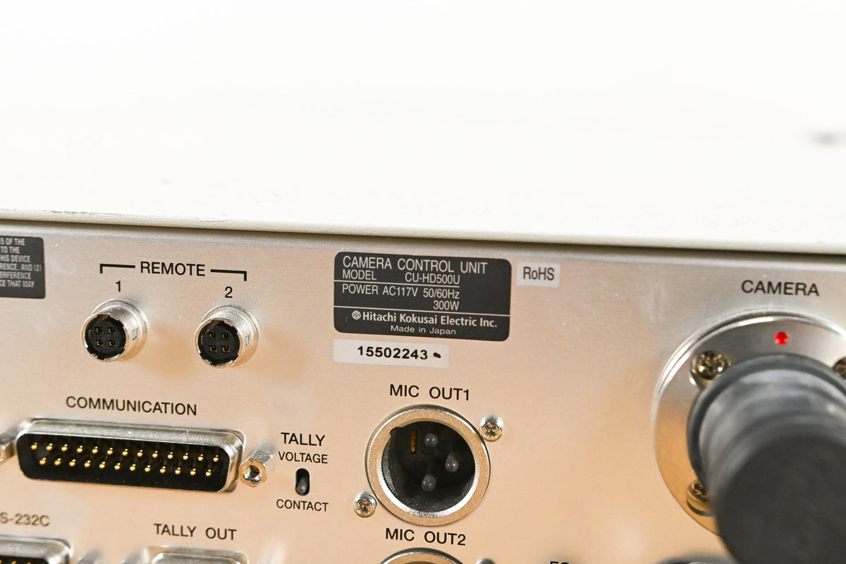 Hitachi CU-HD500 Fiber Optic Camera Control Unit
