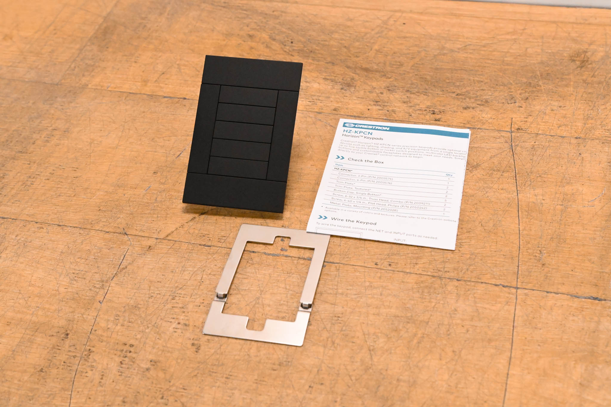 Crestron HZ-KPCN-B Horizon Communications Keypad - Black