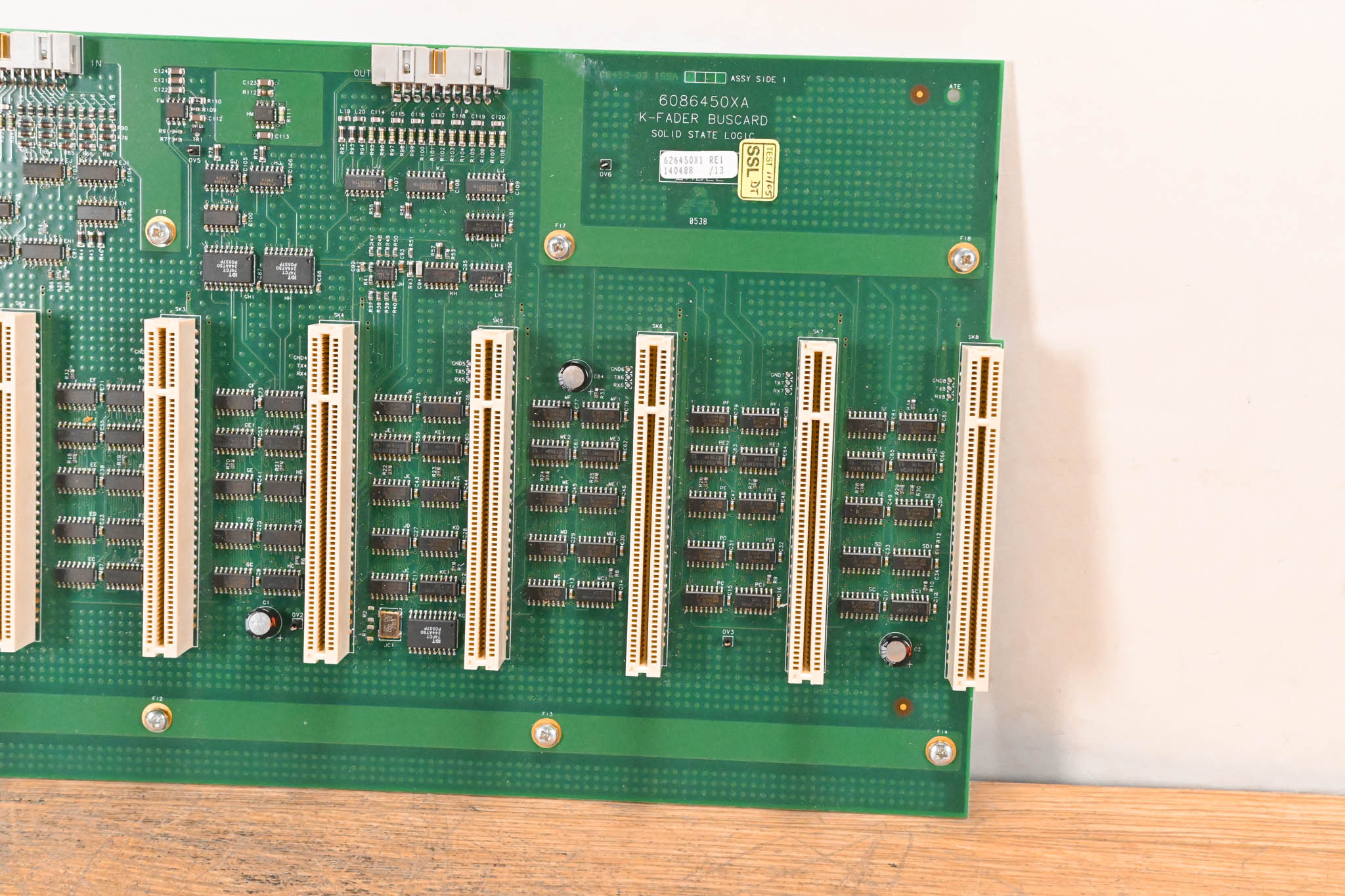 Solid State Logic SSL C300 HD K-Fader Buscard