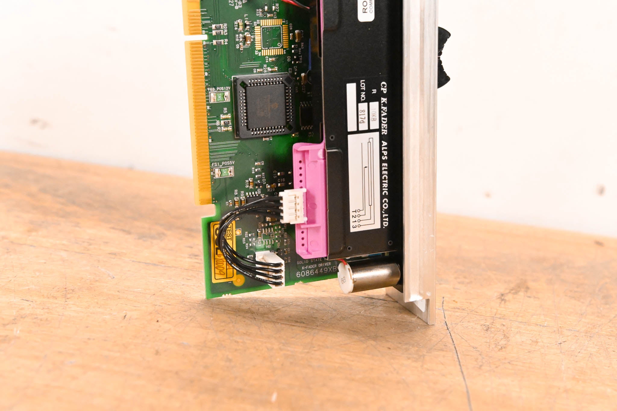 Solid State Logic C300 HD Motorized Fader Module – ALPS K-Fader Assembly