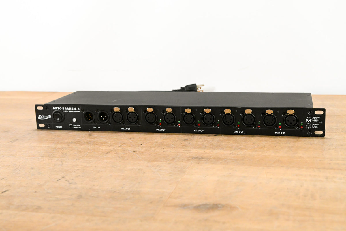 Elation Opto Branch-4 Four-Way DMX Distributor/Booster